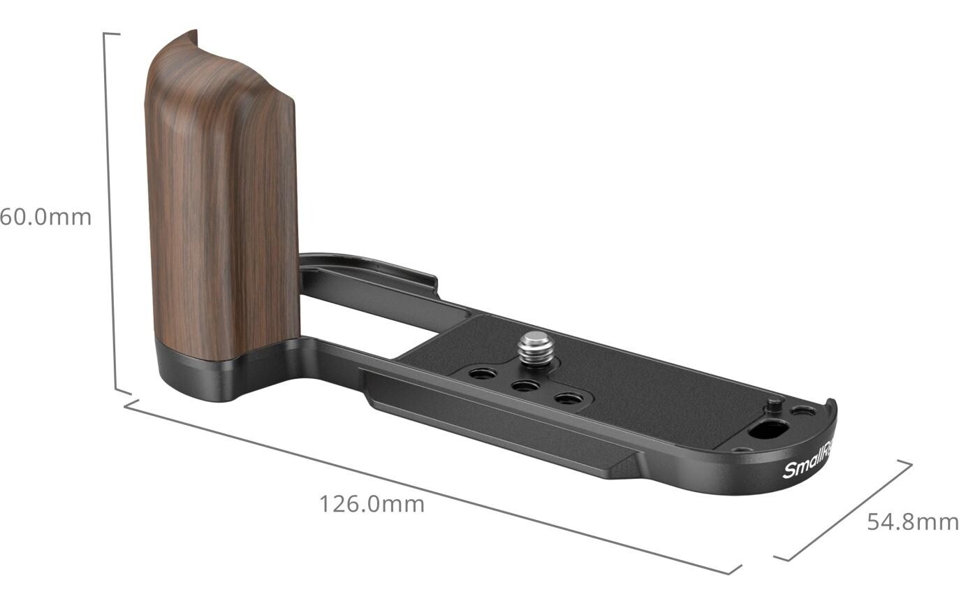 Smallrig L-Winkel Holzgriff für FUJIFILM X-T50 - Schwarz