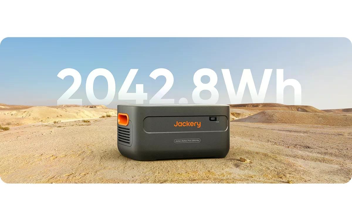 Jackery Zusatzbatterie Battery Pack 2000 Plus 2042.8 Wh