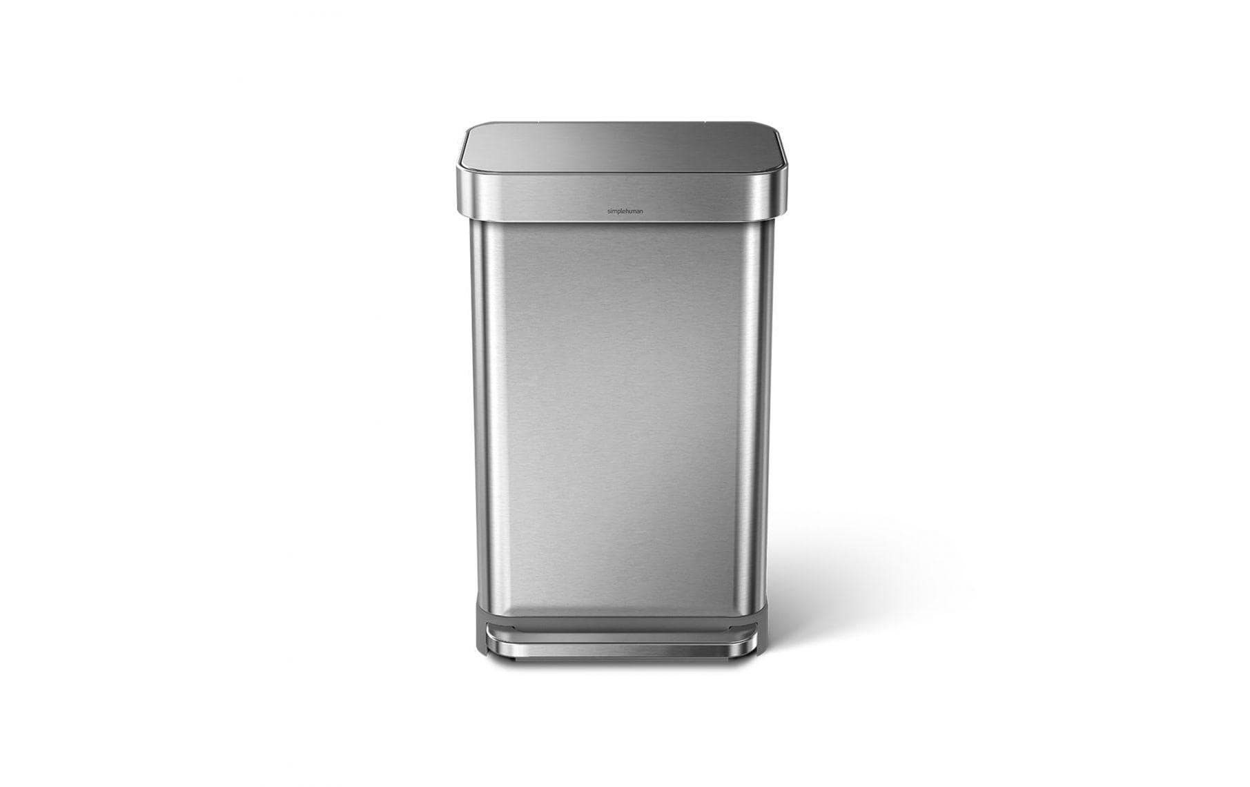 Simplehuman Treteimer CW2024 45 Liter, Silber