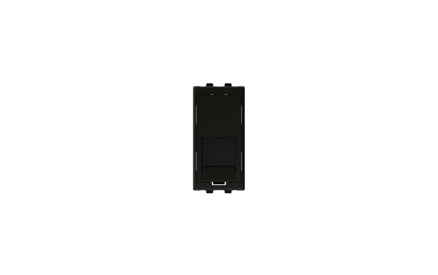 max connect Keystone-Modul 45 x 22.5 mm für 1x RJ-45, Anthrazit