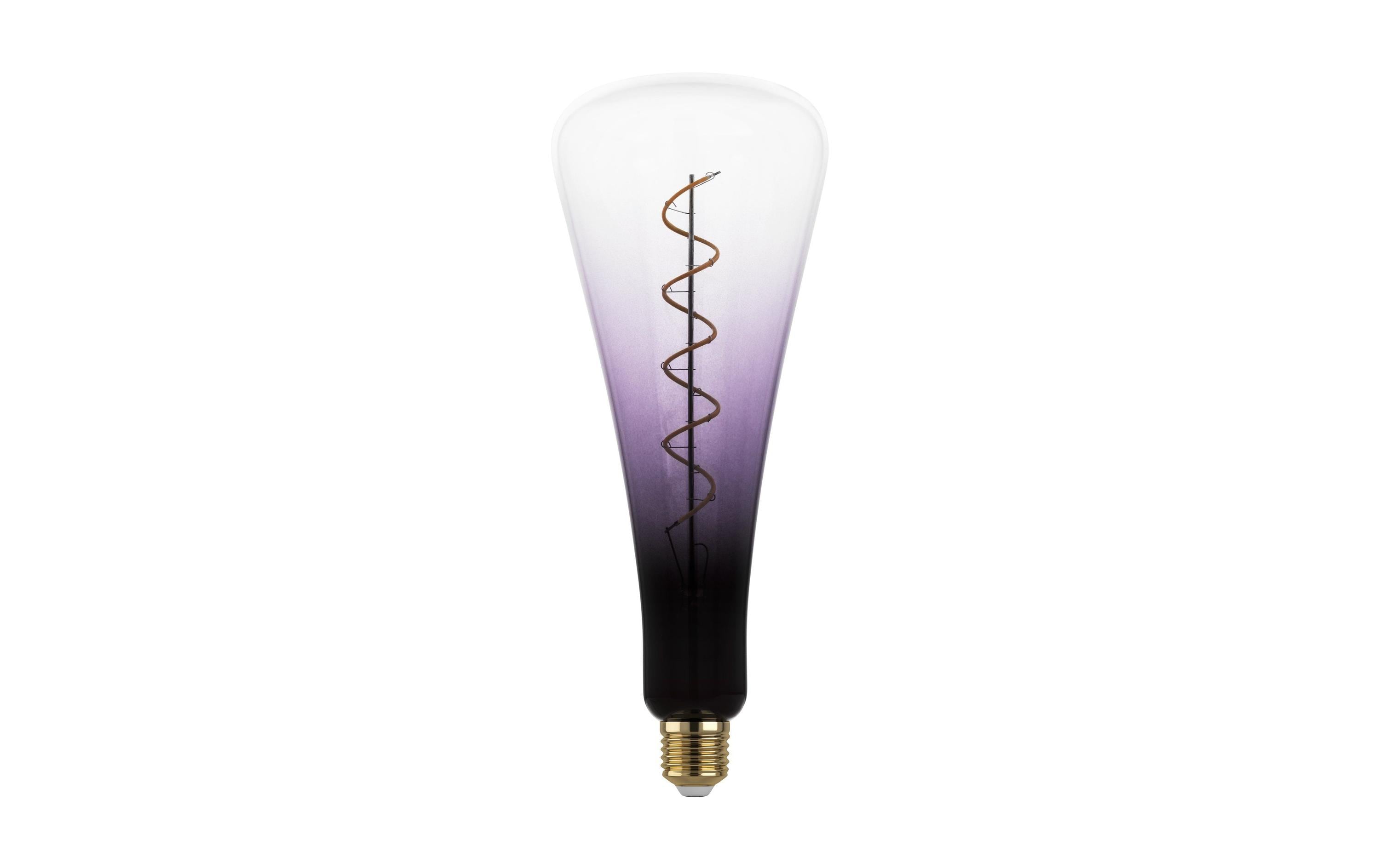 EGLO Leuchten Lampe 4 W E27 Schwarz-Transparent-Violett