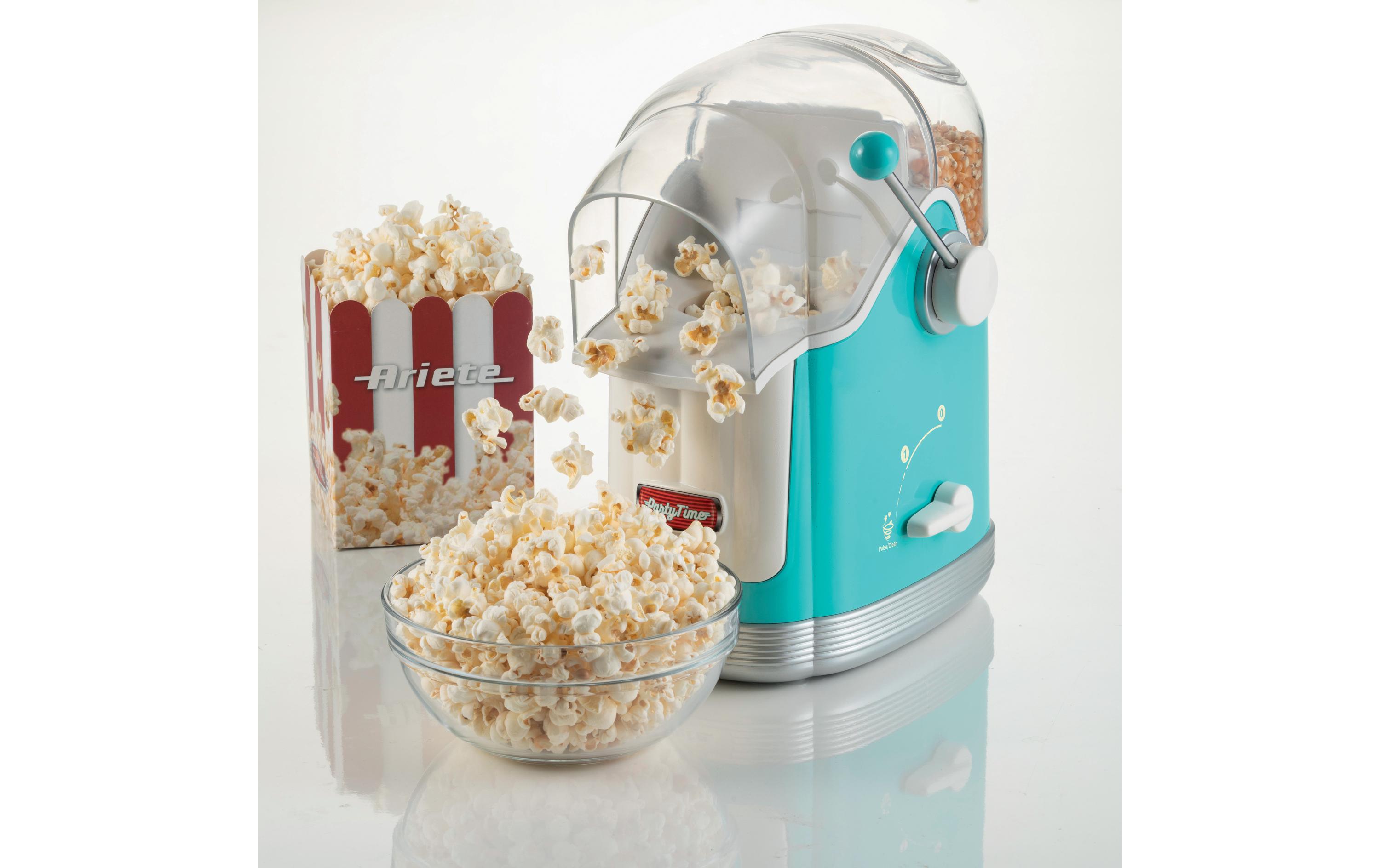 Ariete Popcorn Maschine Party Time ARI-2958-BL Blau/Weiss