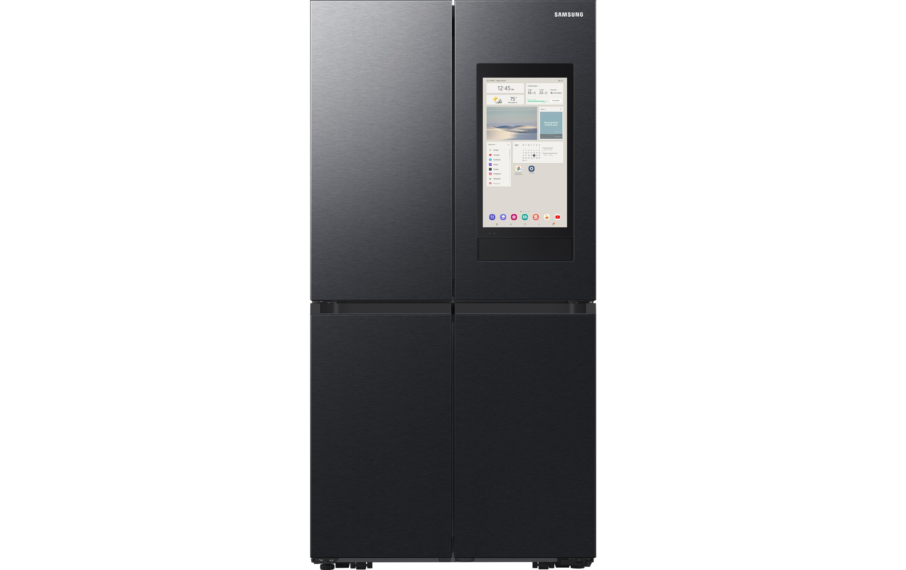 Samsung Foodcenter RF9000D French Door AI Family Hub Anthrazit