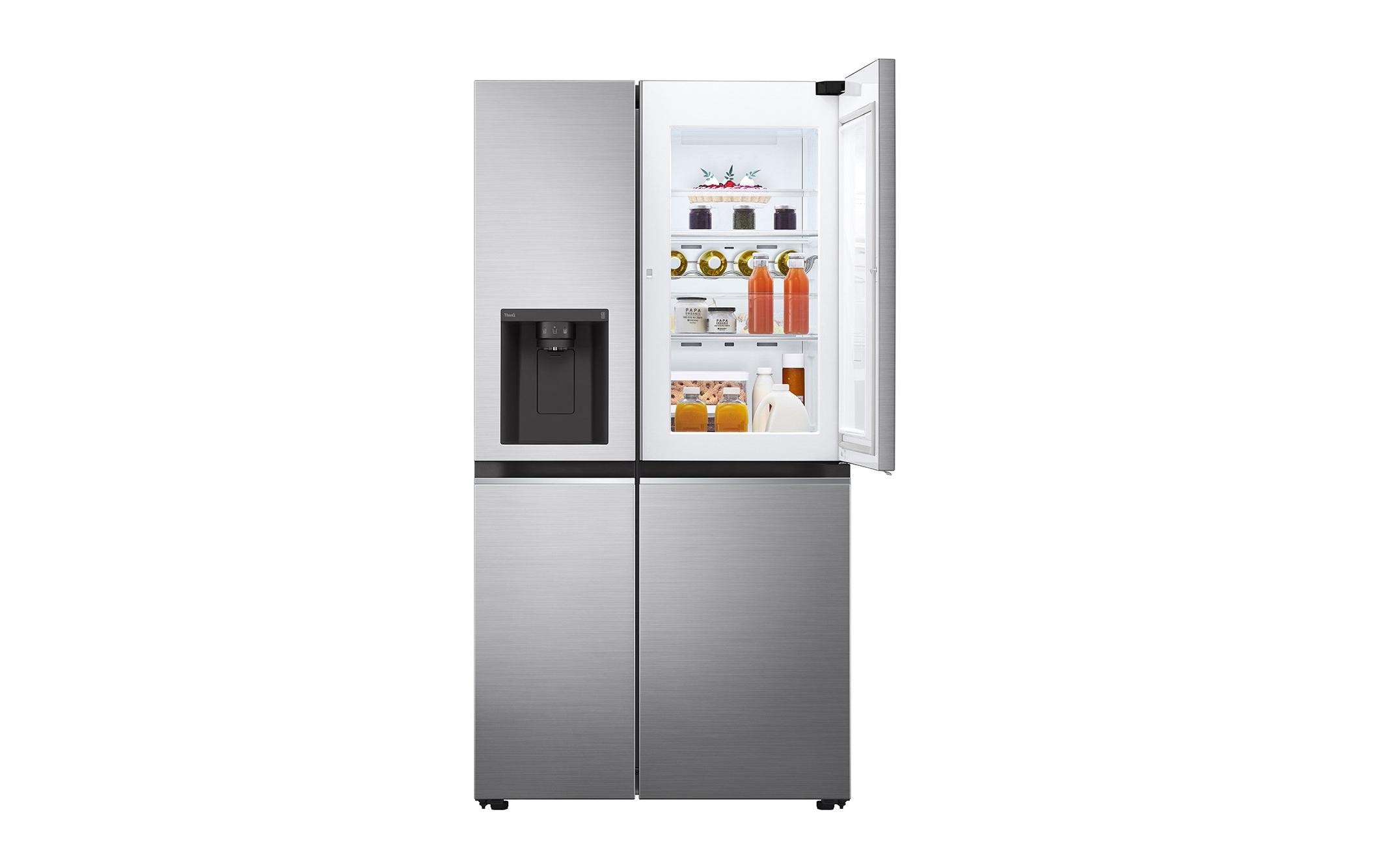 LG Foodcenter GSJV71PZLE Platinum Silver