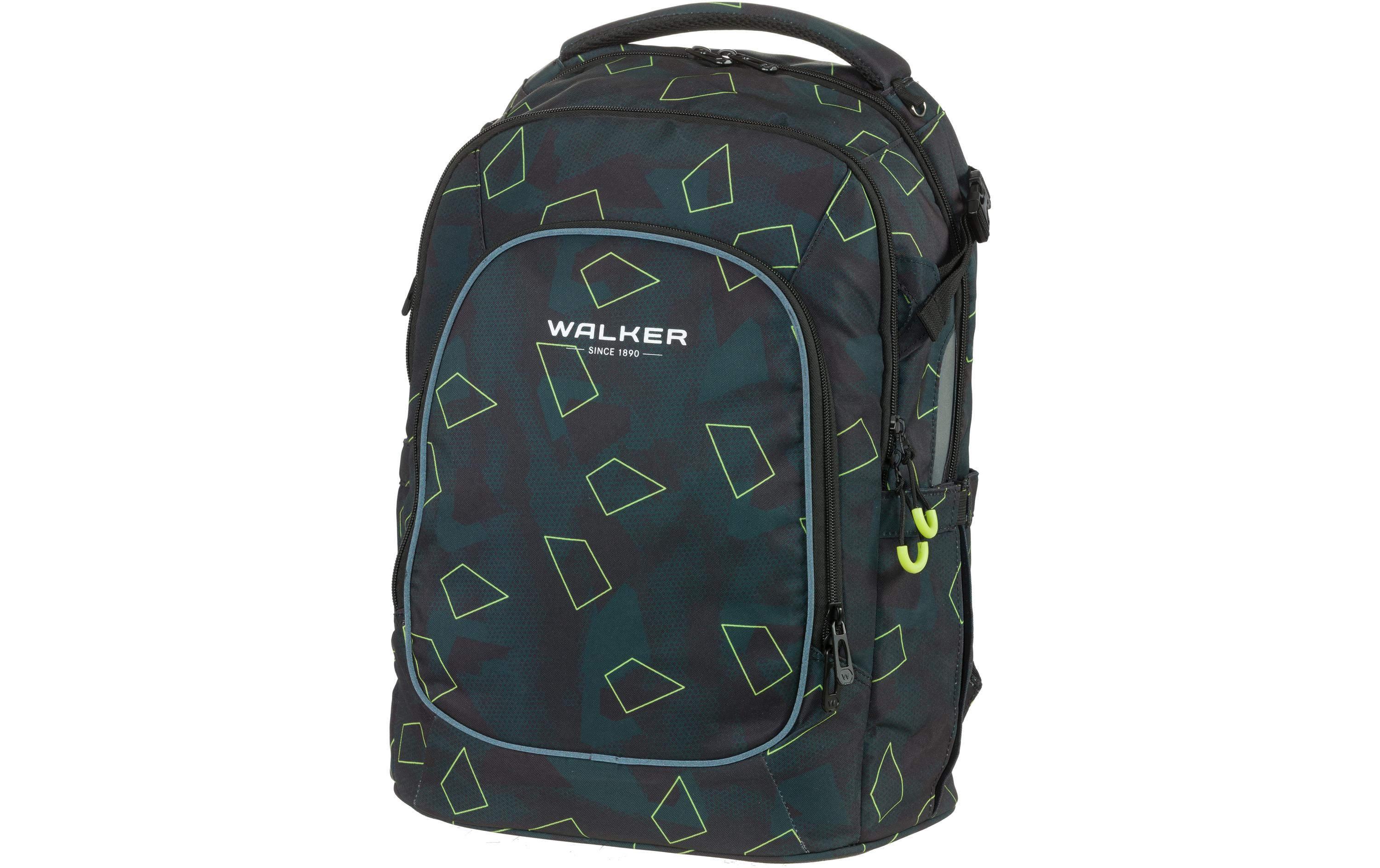 Walker Rucksack Campus Evo 2.0 30 l, Schwarz/Grün