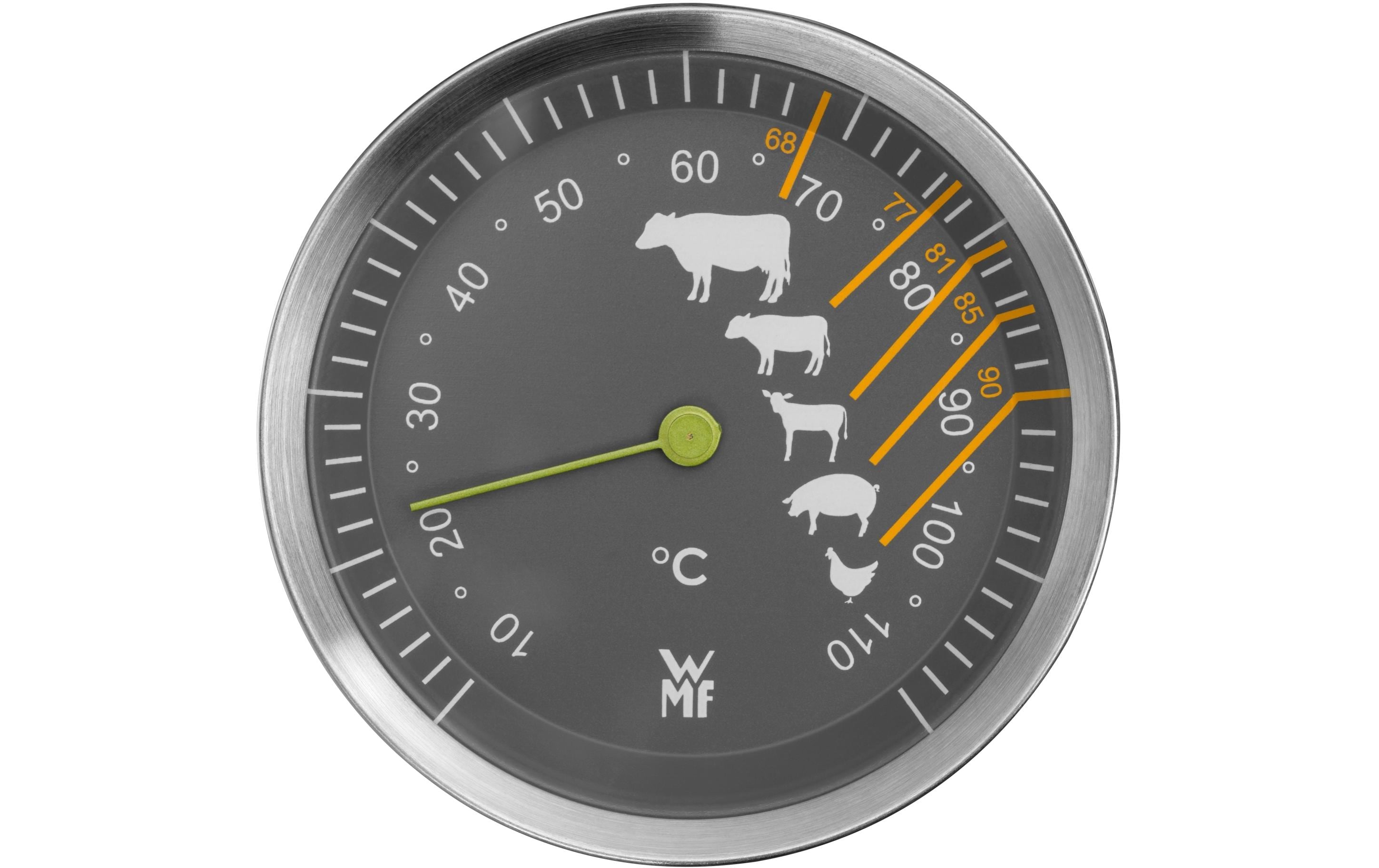 WMF Bratenthermometer Scala Ø 6.3 cm, Silber