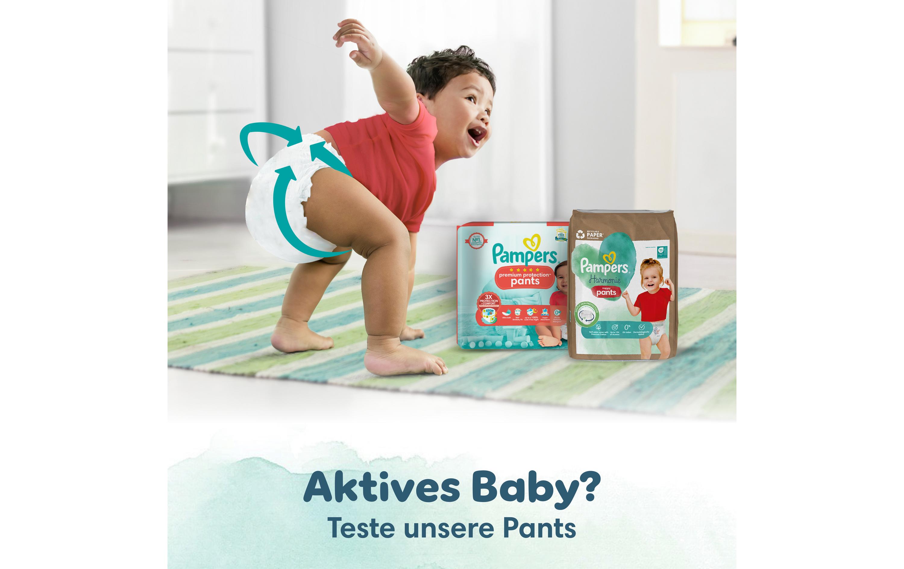 Pampers Windeln Harmonie Junior Grösse 6