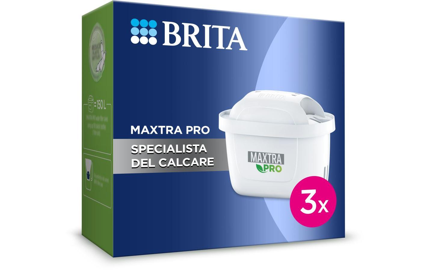 BRITA Wasserfilter Maxtra Pro Extra Kalkschutz, 3er Pack