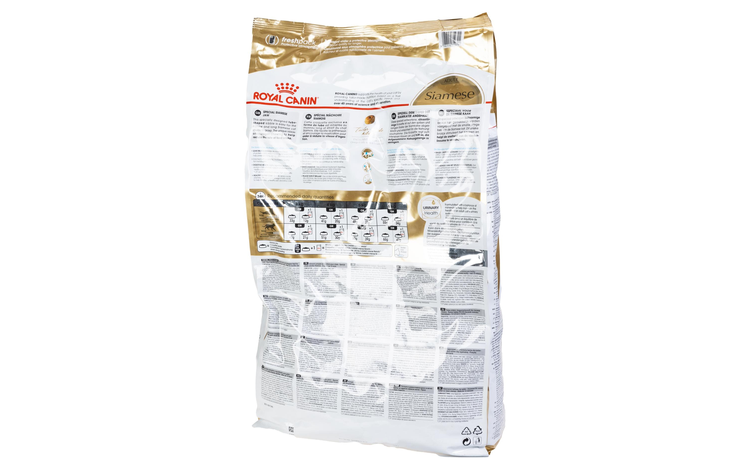 Royal Canin Trockenfutter Siamese Adult, 10 kg