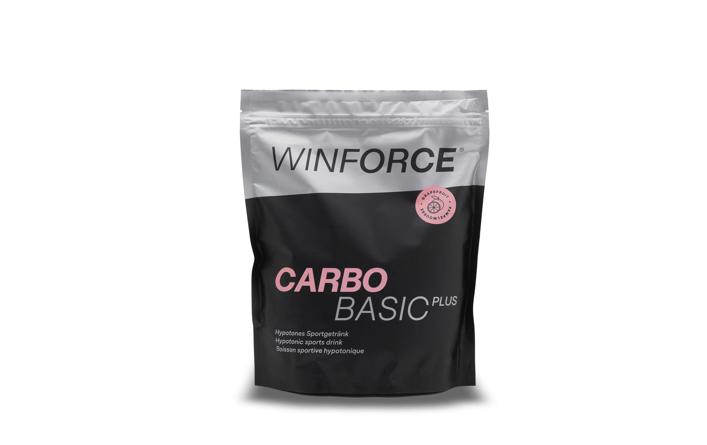 WINFORCE Pulver Carbo Basic Plus Grapefruit, 900 g