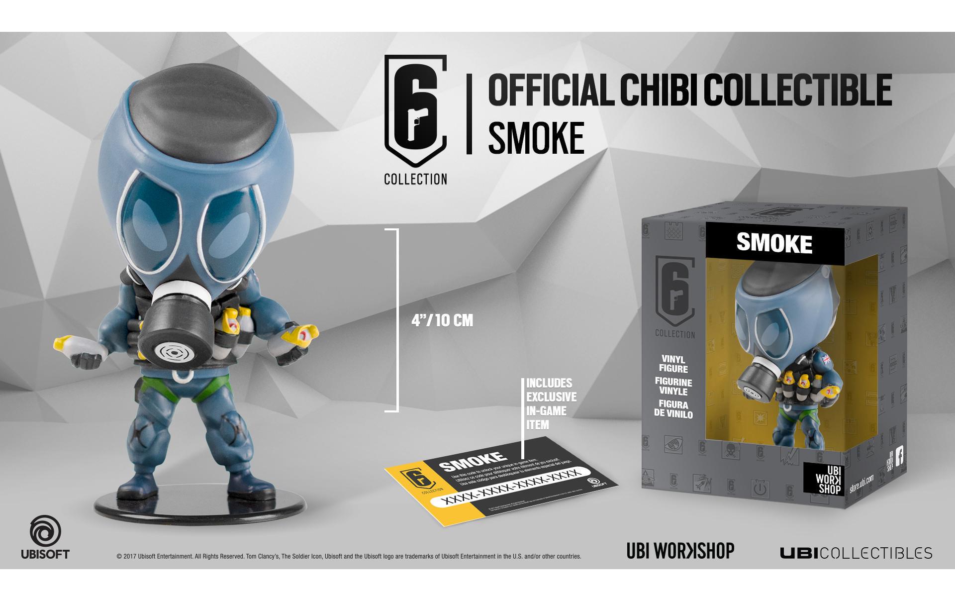 Ubisoft Six Collection – Chibi: Smoke (10 cm)