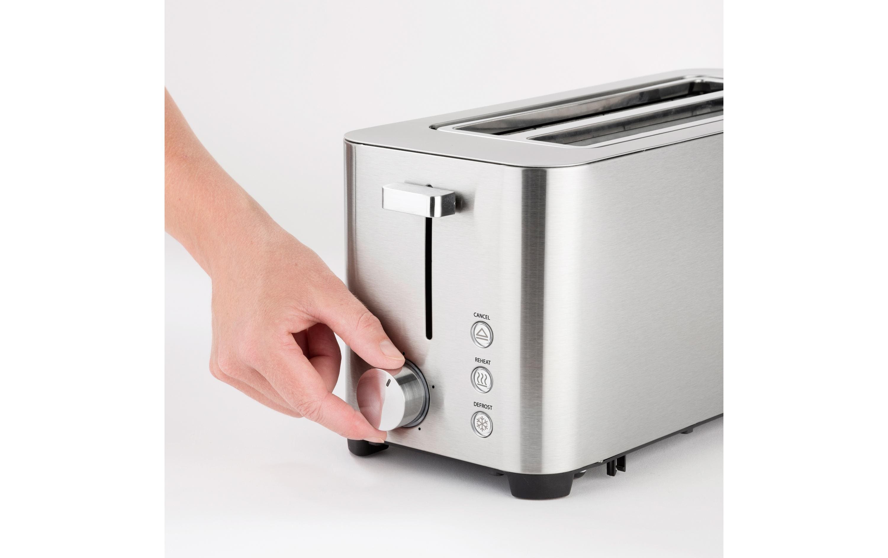 Caso Toaster Classico T4 Silber