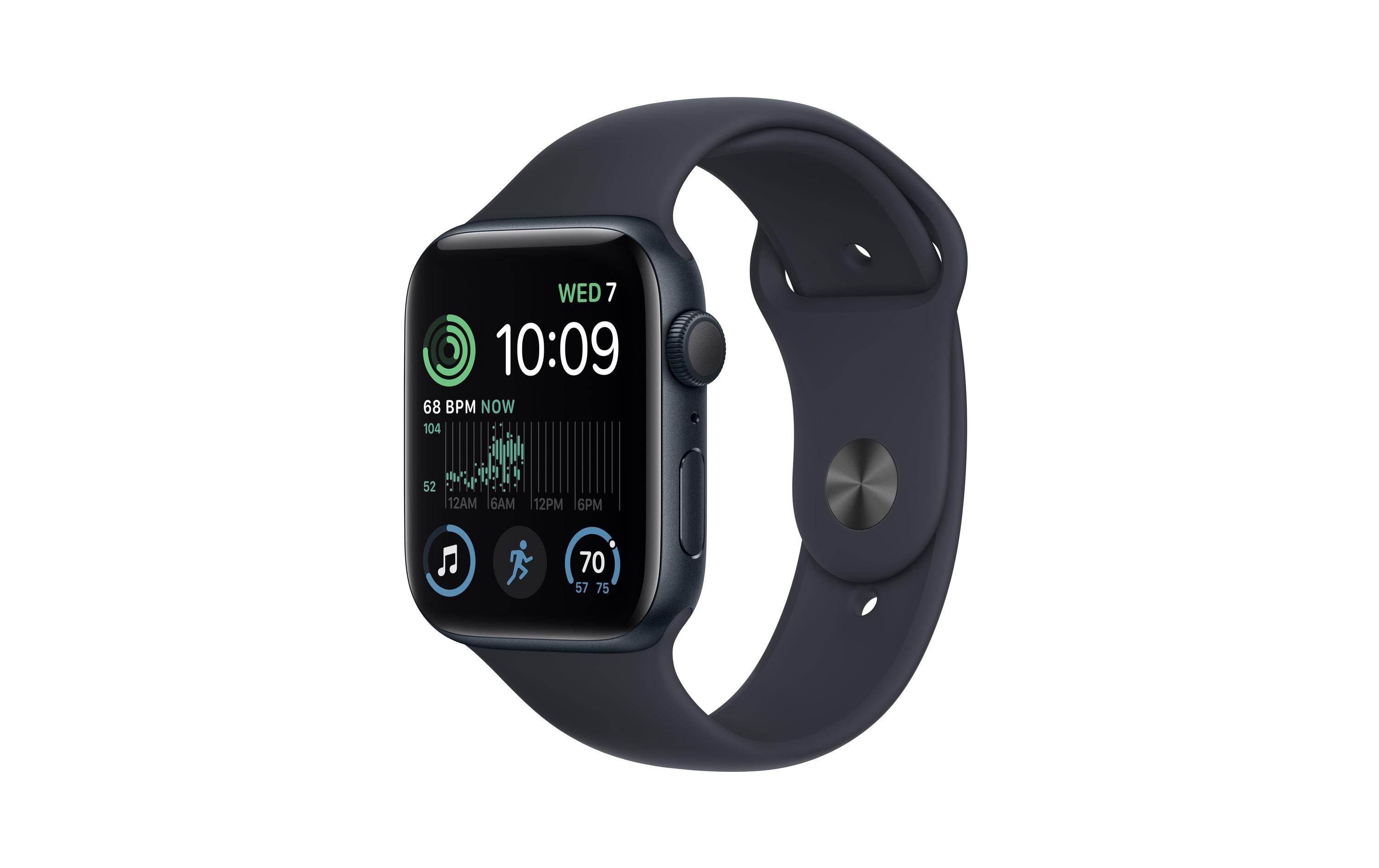 Apple Watch SE 2. Gen 44 mm GPS Alu Midnight Sport Midnight