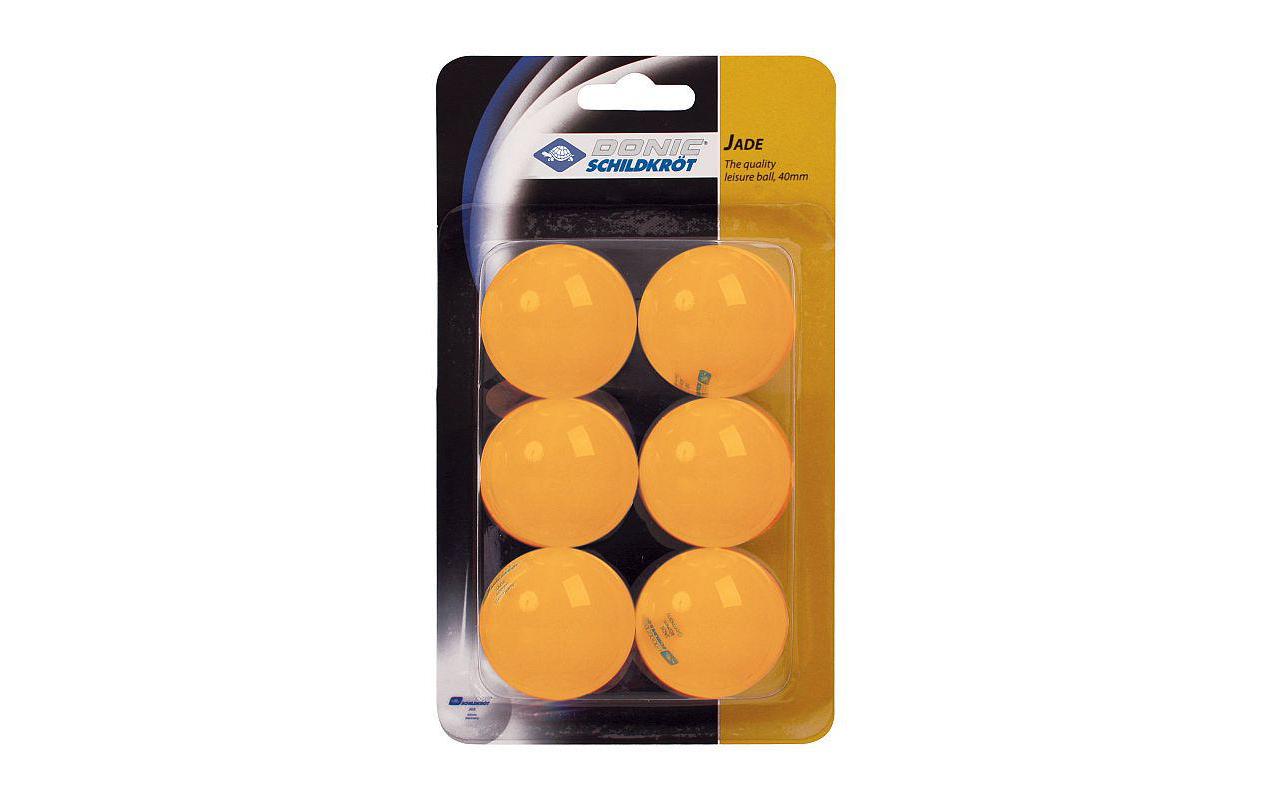 DONIC Schildkröt Tischtennisball Jade 6er Pack Orange