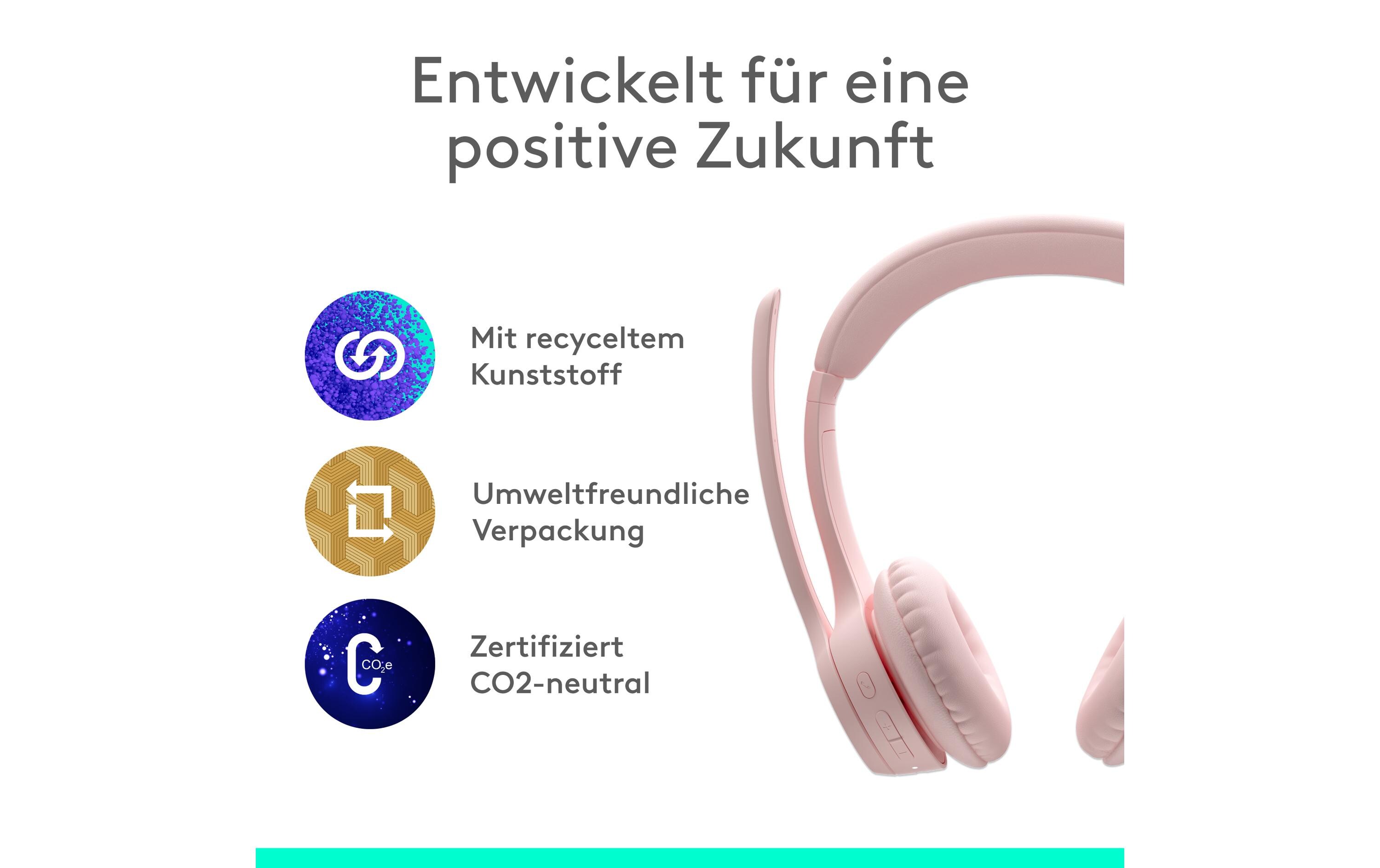 Logitech Headset Zone 300 Rose