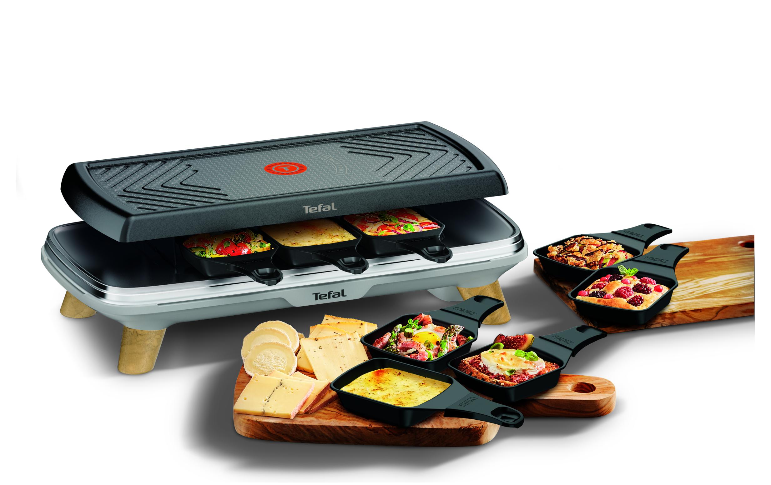 Tefal Racletteofen Gourment RE610D 8 Personen