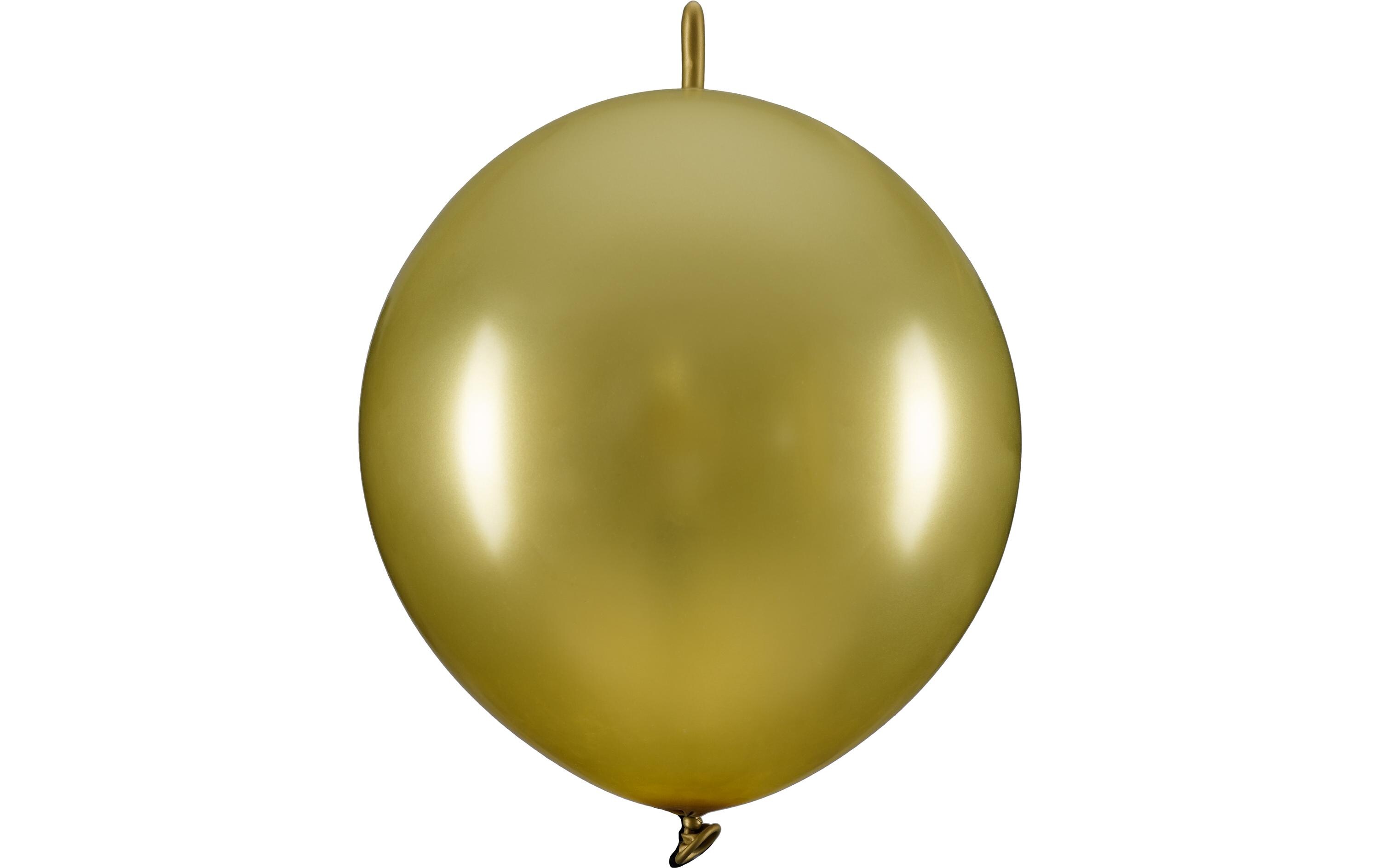 Partydeco Luftballon Gold 33 cm, 20 Stück