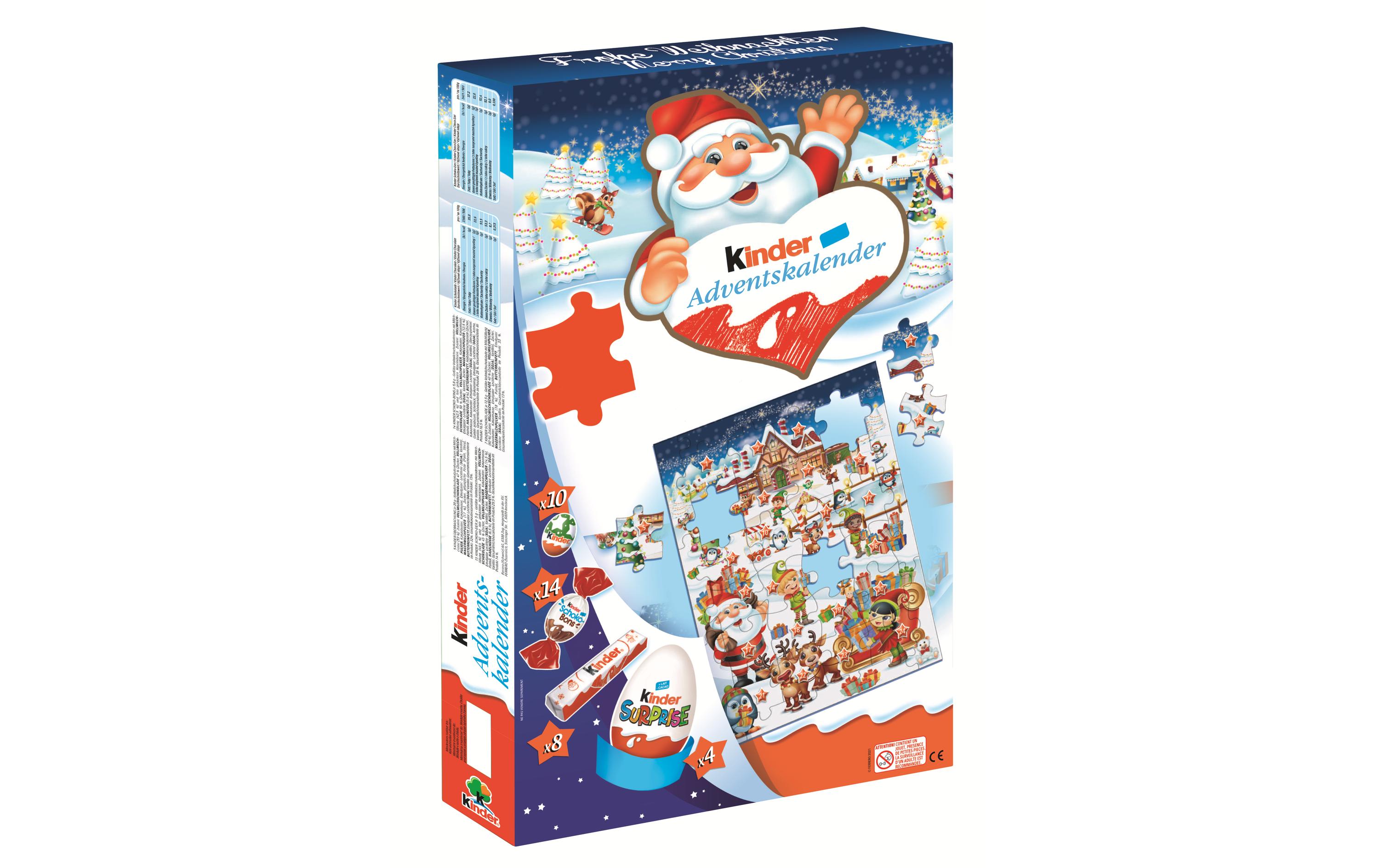 Ferrero Adventskalender Kinder Schokolade Mix 311 g