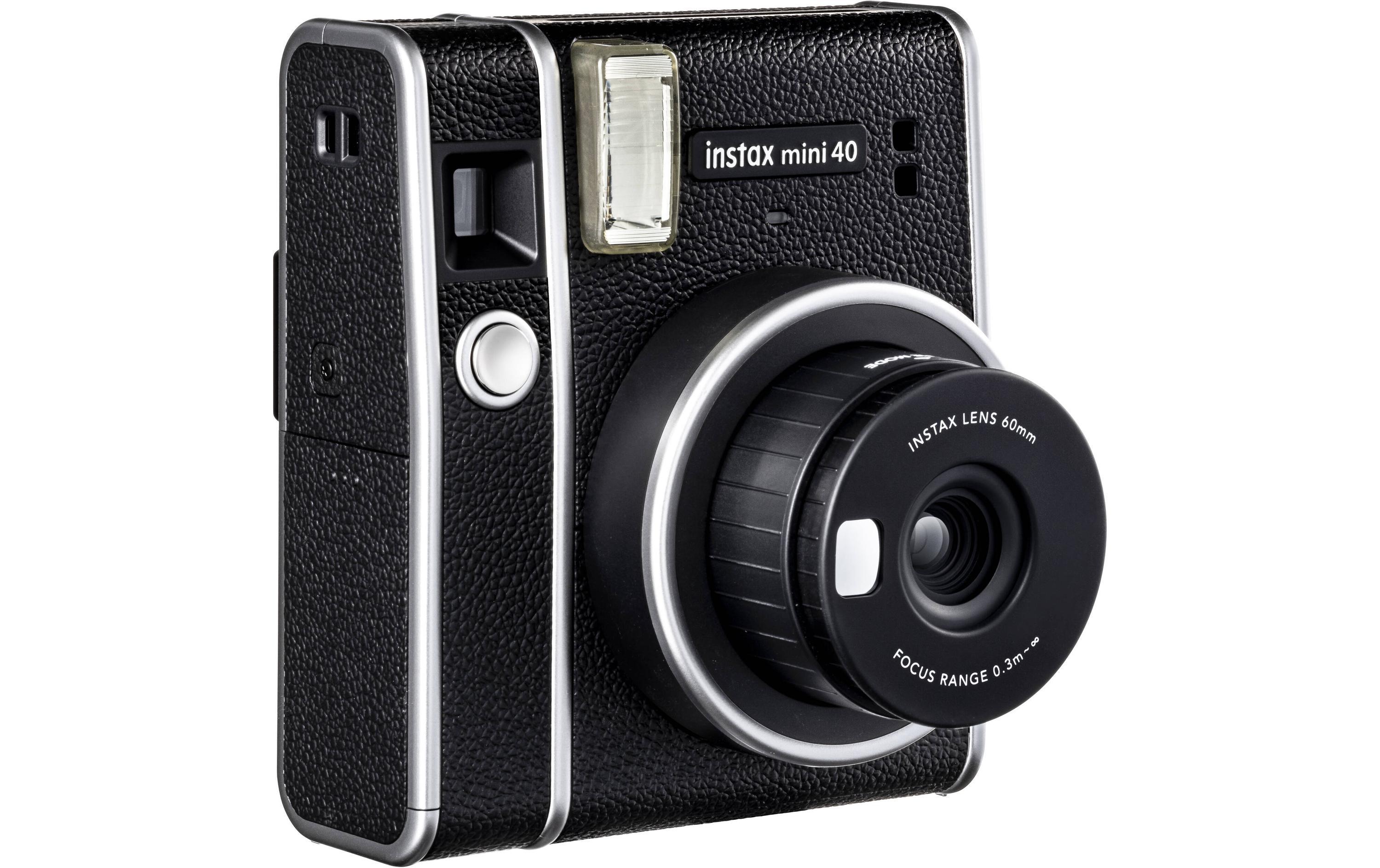 Fujifilm Fotokamera Instax Mini 40 Schwarz