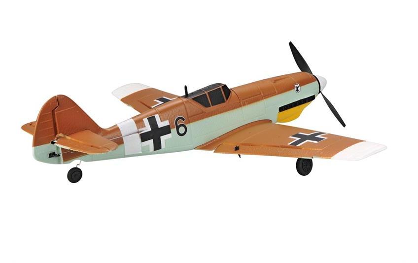 TOP-RC Warbird Mini BF-109 450 mm, Braun, RTF