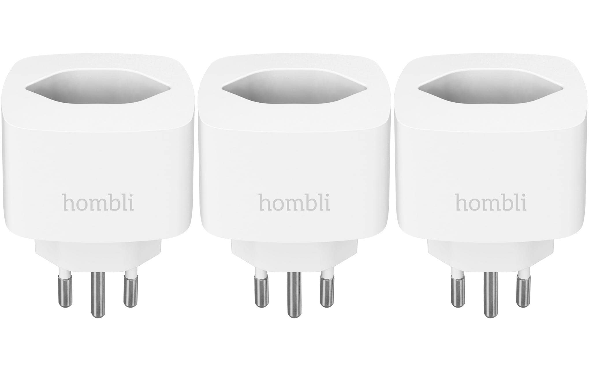 hombli Smart Socket CH, Weiss, 3er-Set