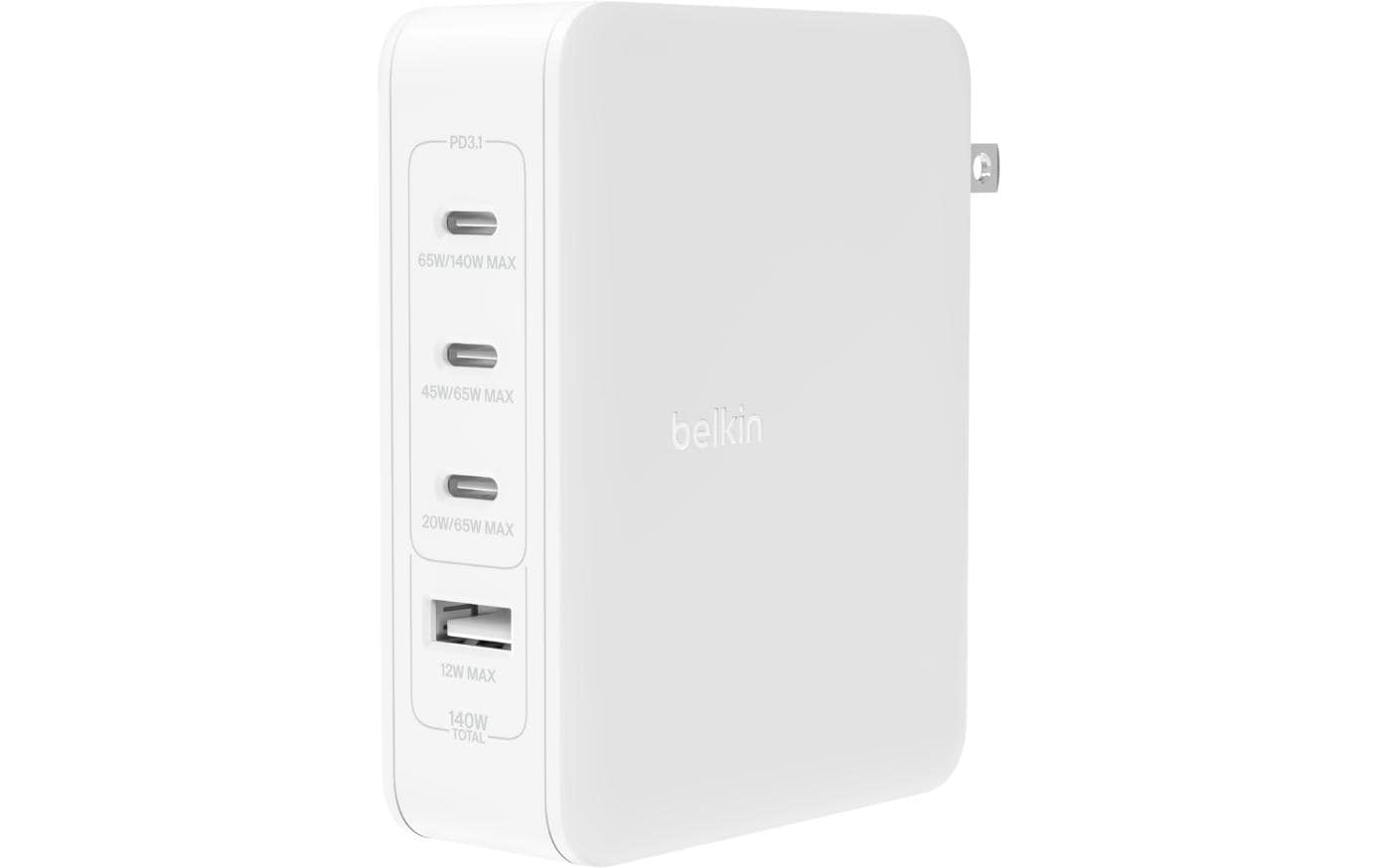 Belkin USB-Wandladegerät 1xUSB-A/3xUSB-C Weiss