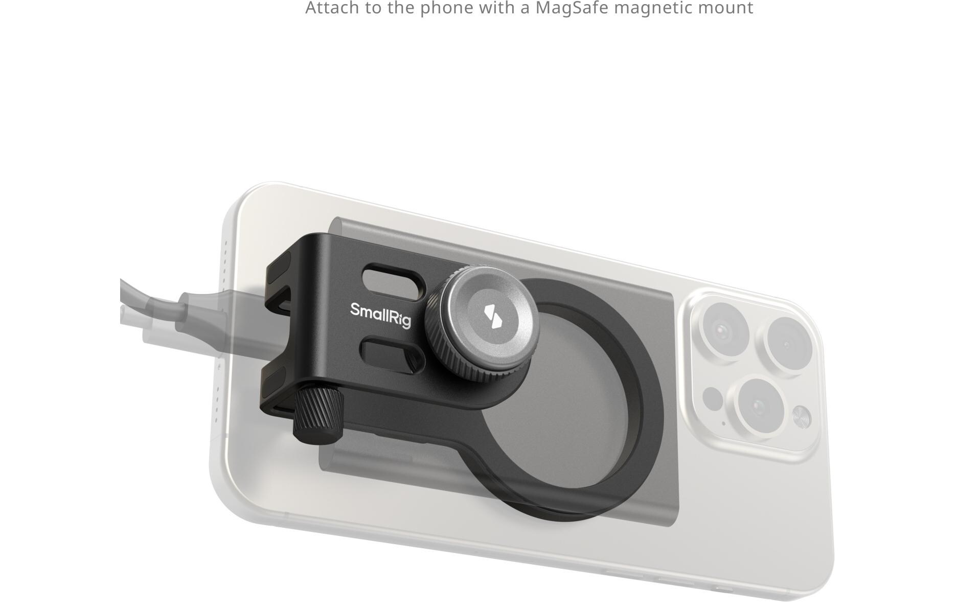 Smallrig MagSafe / Cold Shoe Universeller 2-in-1-SSD-Halter