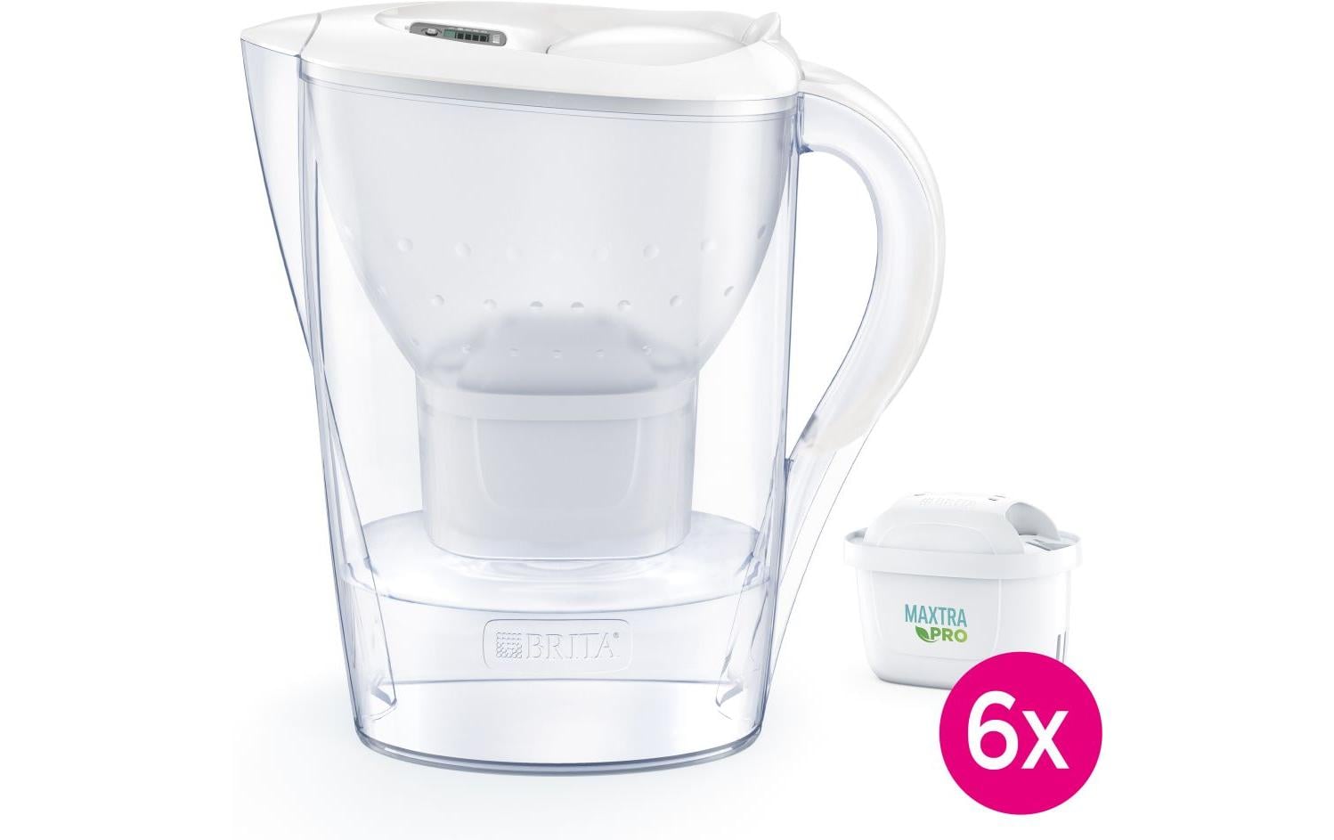 BRITA Wasserfilter Marella inkl. 6 Maxtra Pro All-in-1