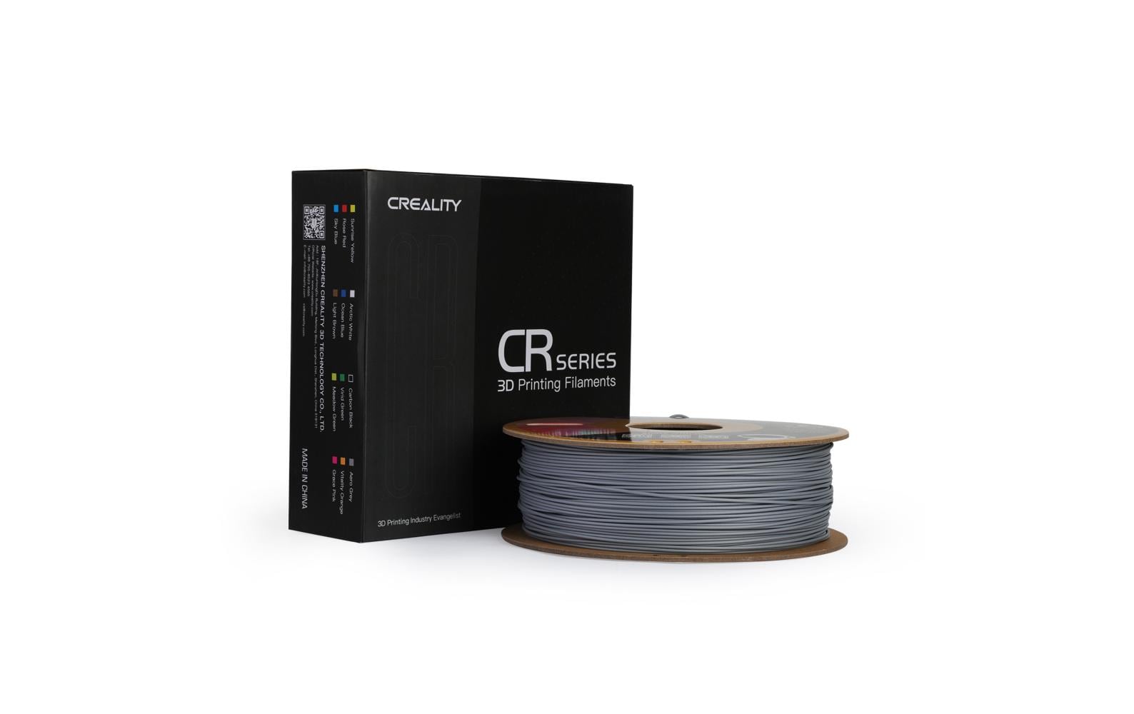 Creality Filament PLA, Mattgrau, 1.75 mm, 1 kg