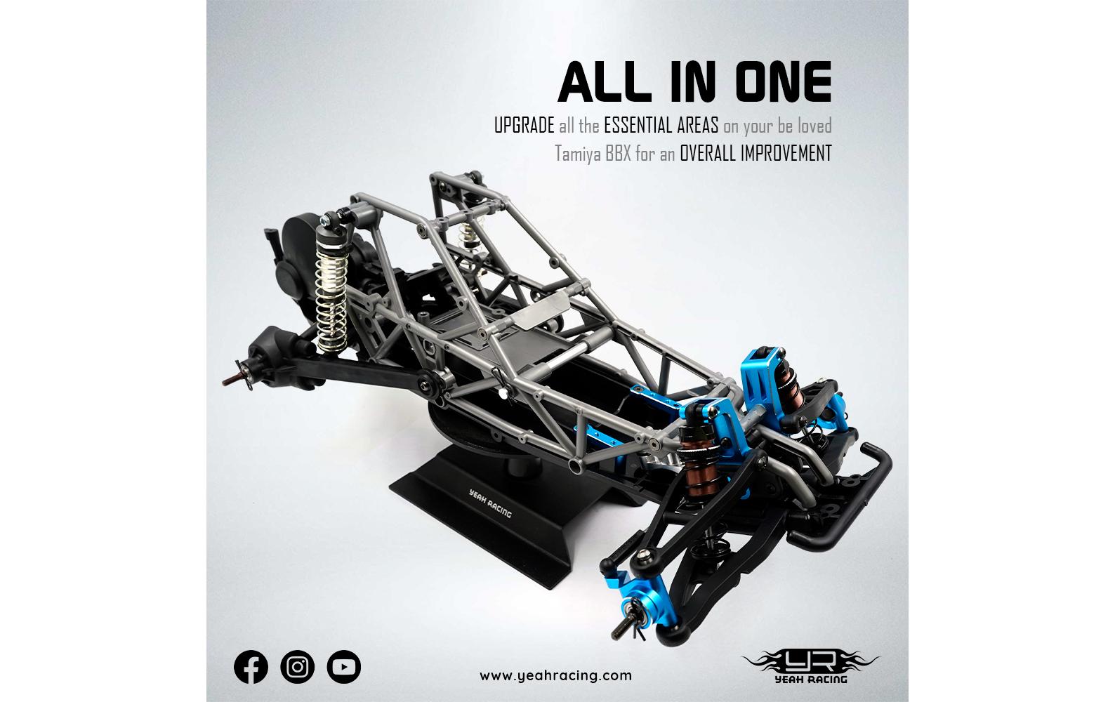 Yeah Racing Aluminium Upgrade Set Tamiya BBX (BB-01)