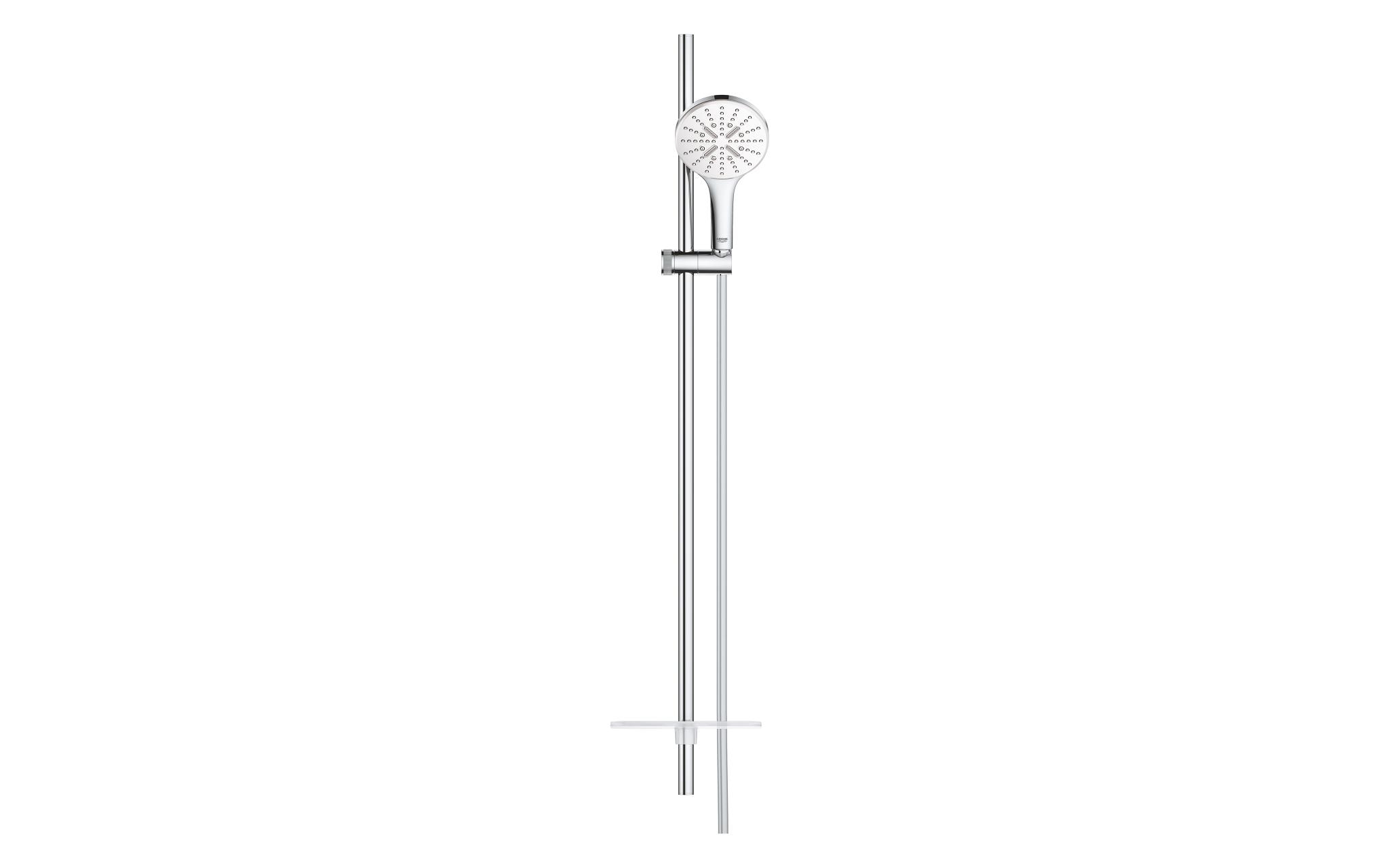 GROHE Duschbrausen-Set Rainshower Smartactive 130 Moon White