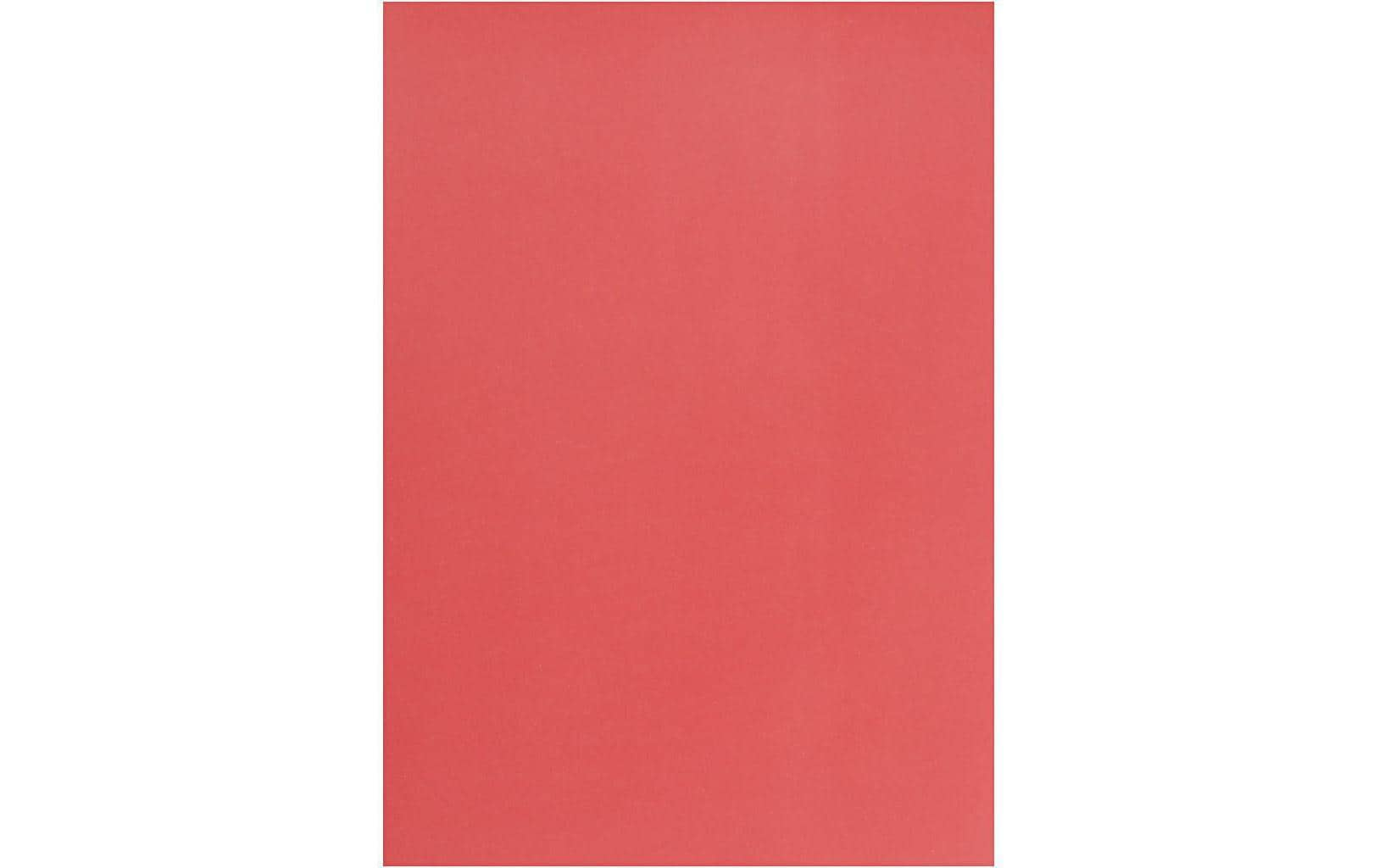 Creativ Company Transparentpapier Pergament A4, 10 Blatt, Rot