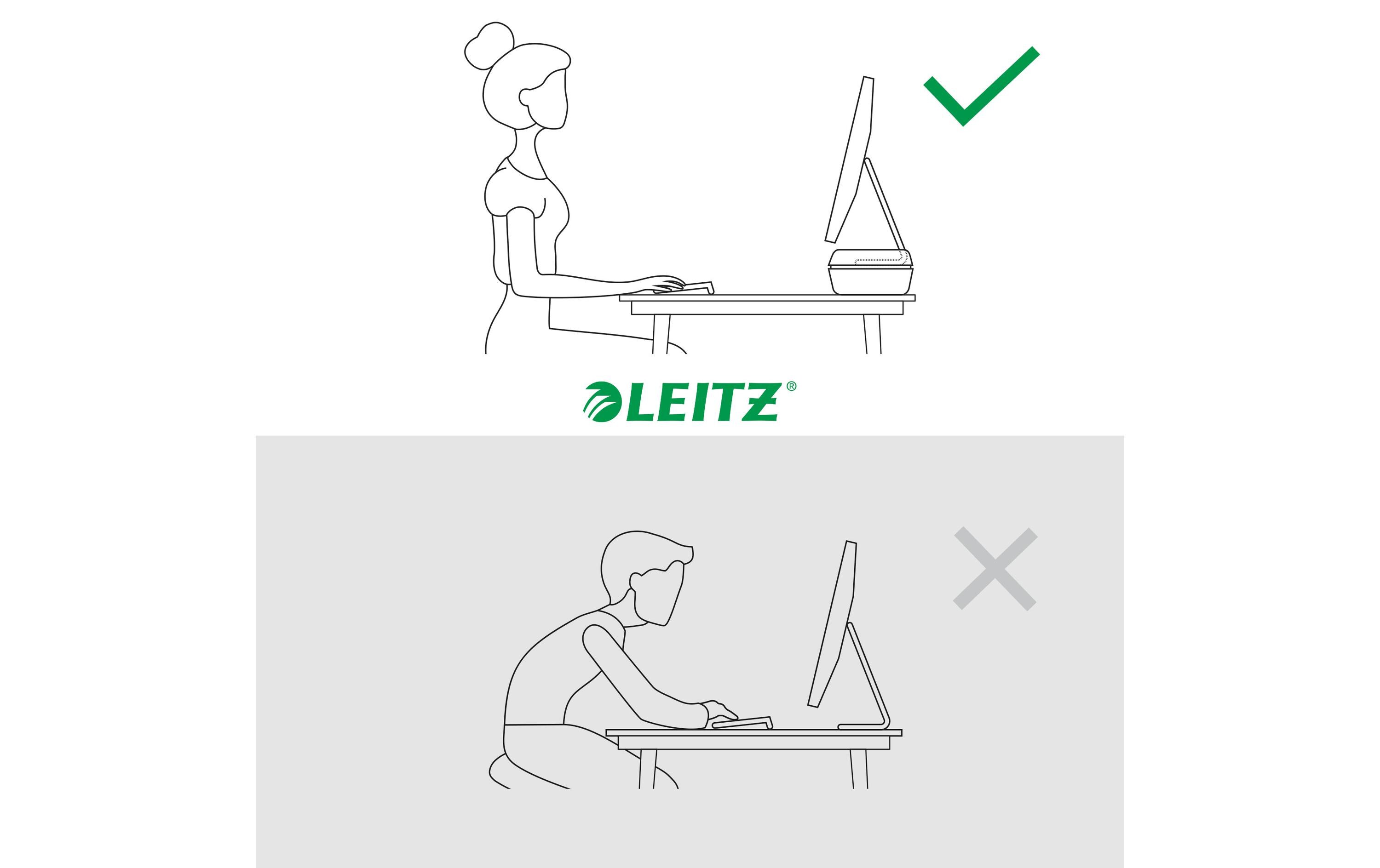 Leitz Ergo verstellbarer Monitorständer