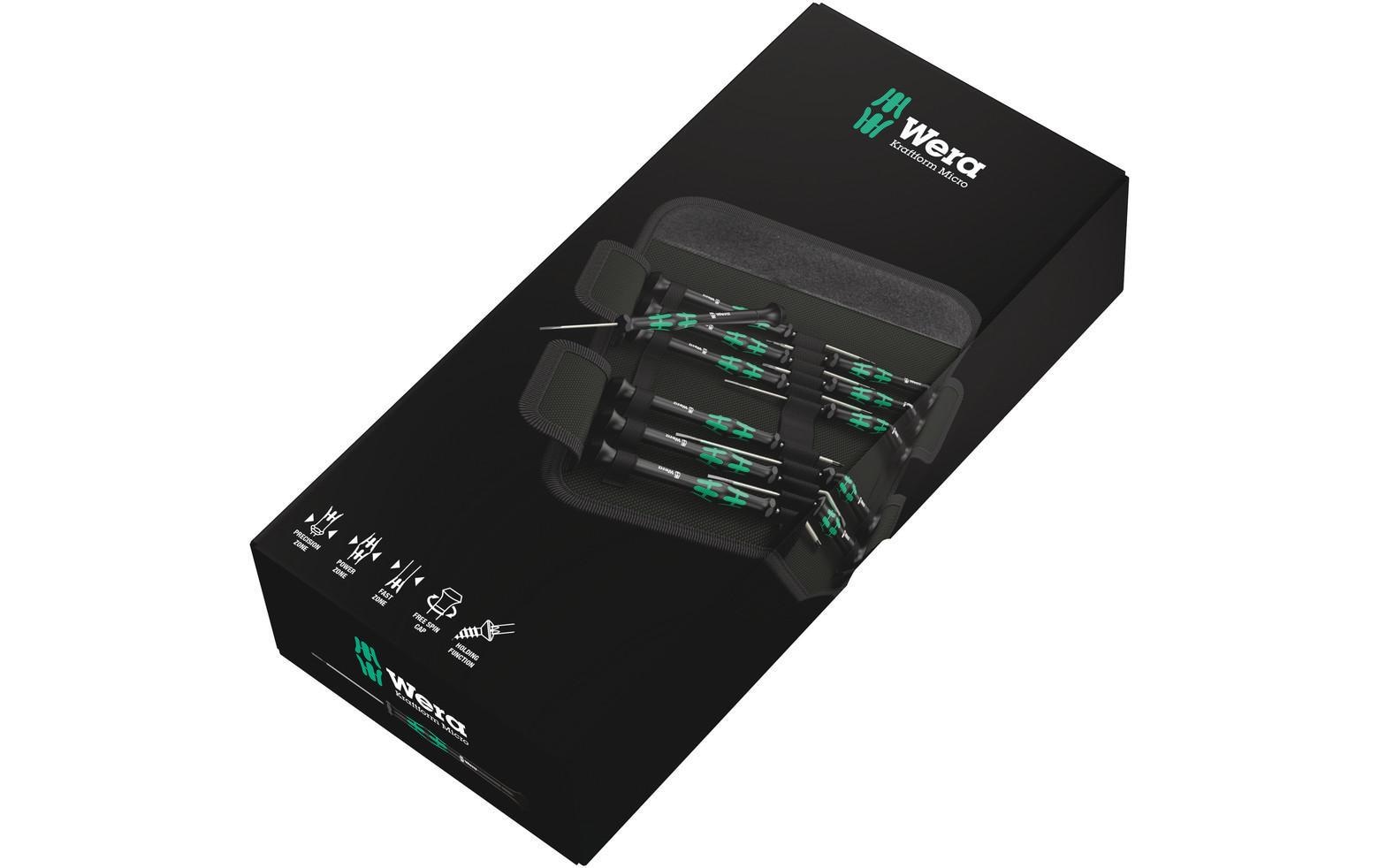 Wera Kraftform Micro 12 Universal 1, 12-teilig