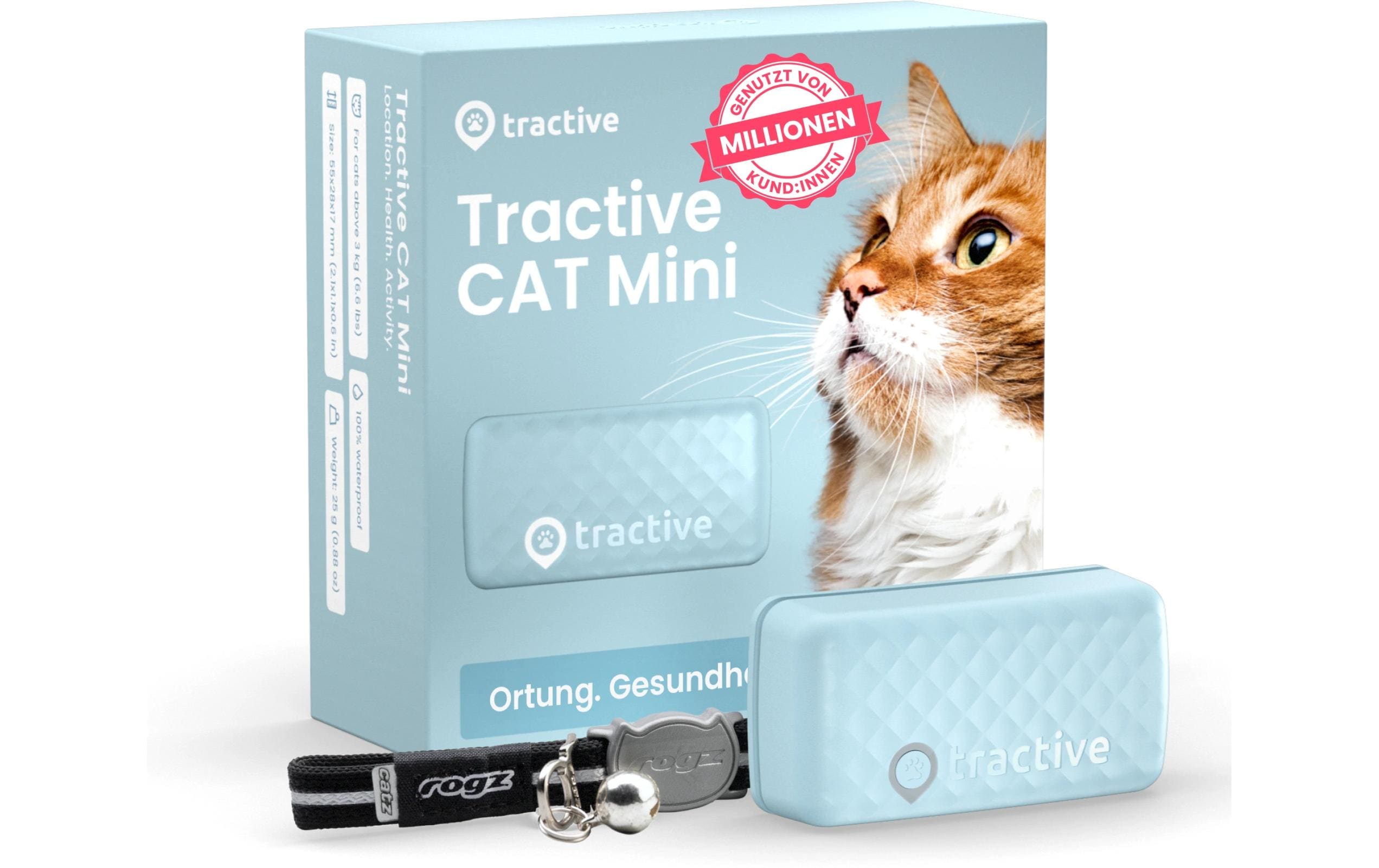 tractive GPS-Tracker CAT Mini LTE, Mint