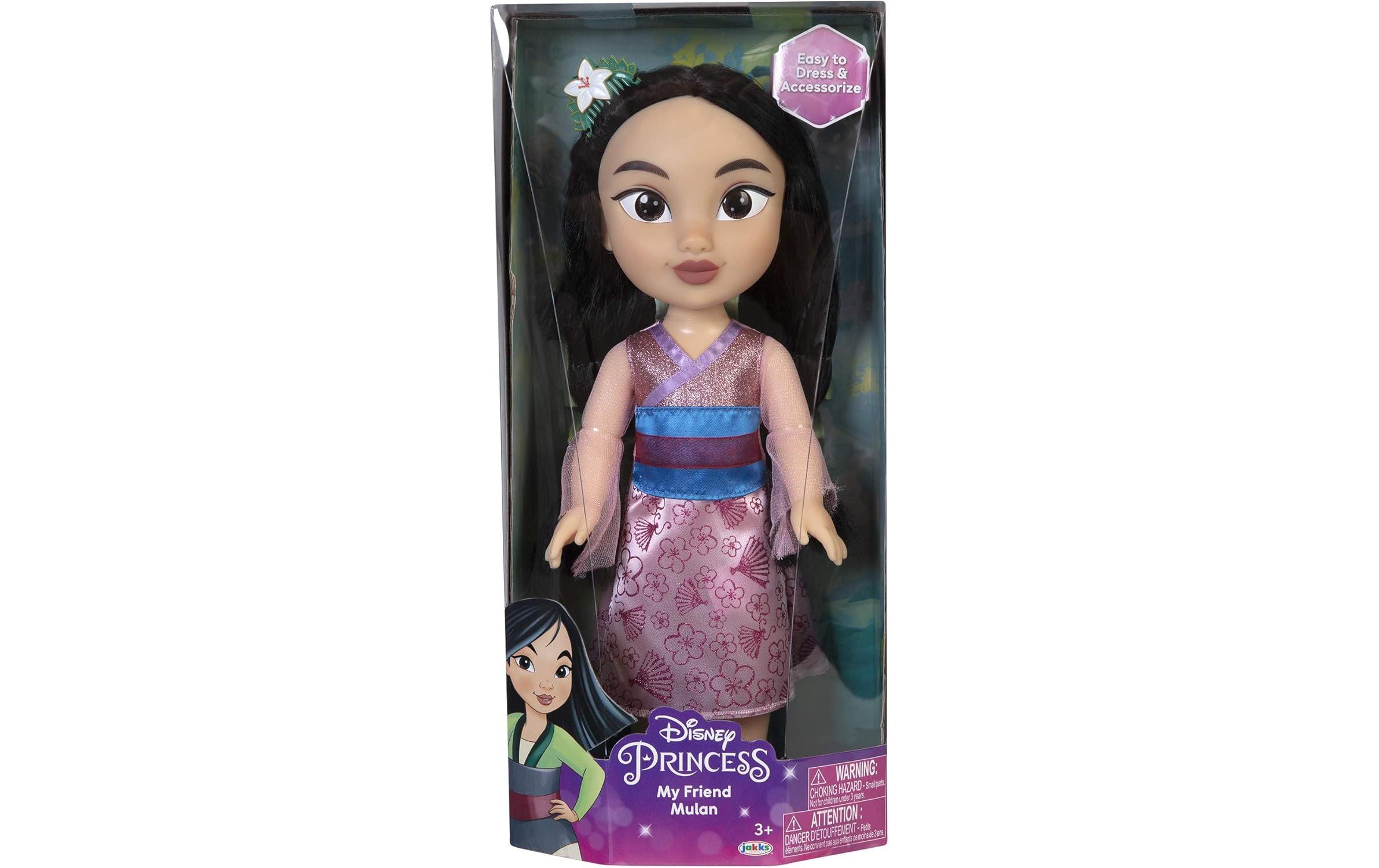 JAKKS Pacific Puppe Disney Princess Mulan 35 cm