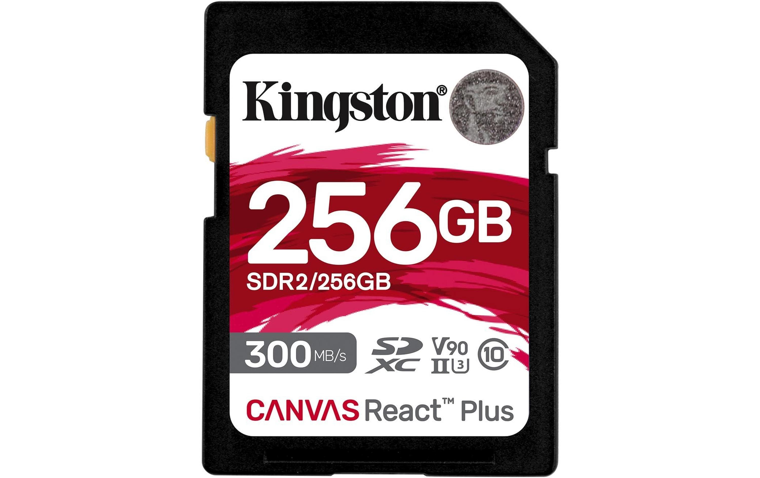 Kingston SDXC-Karte Canvas React Plus 256 GB