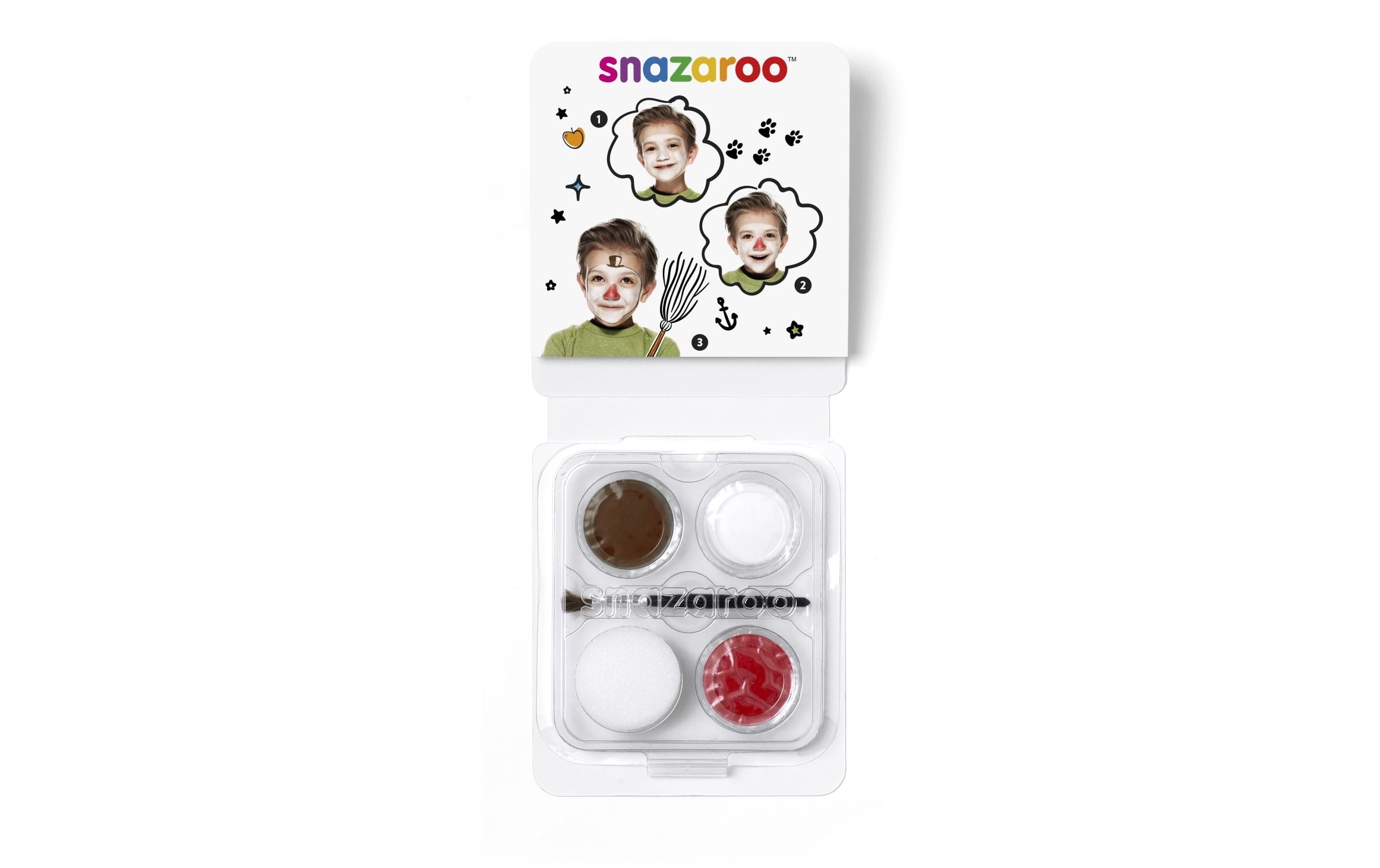 Snazaroo Schminkfarbe als Set Mini Schneemann