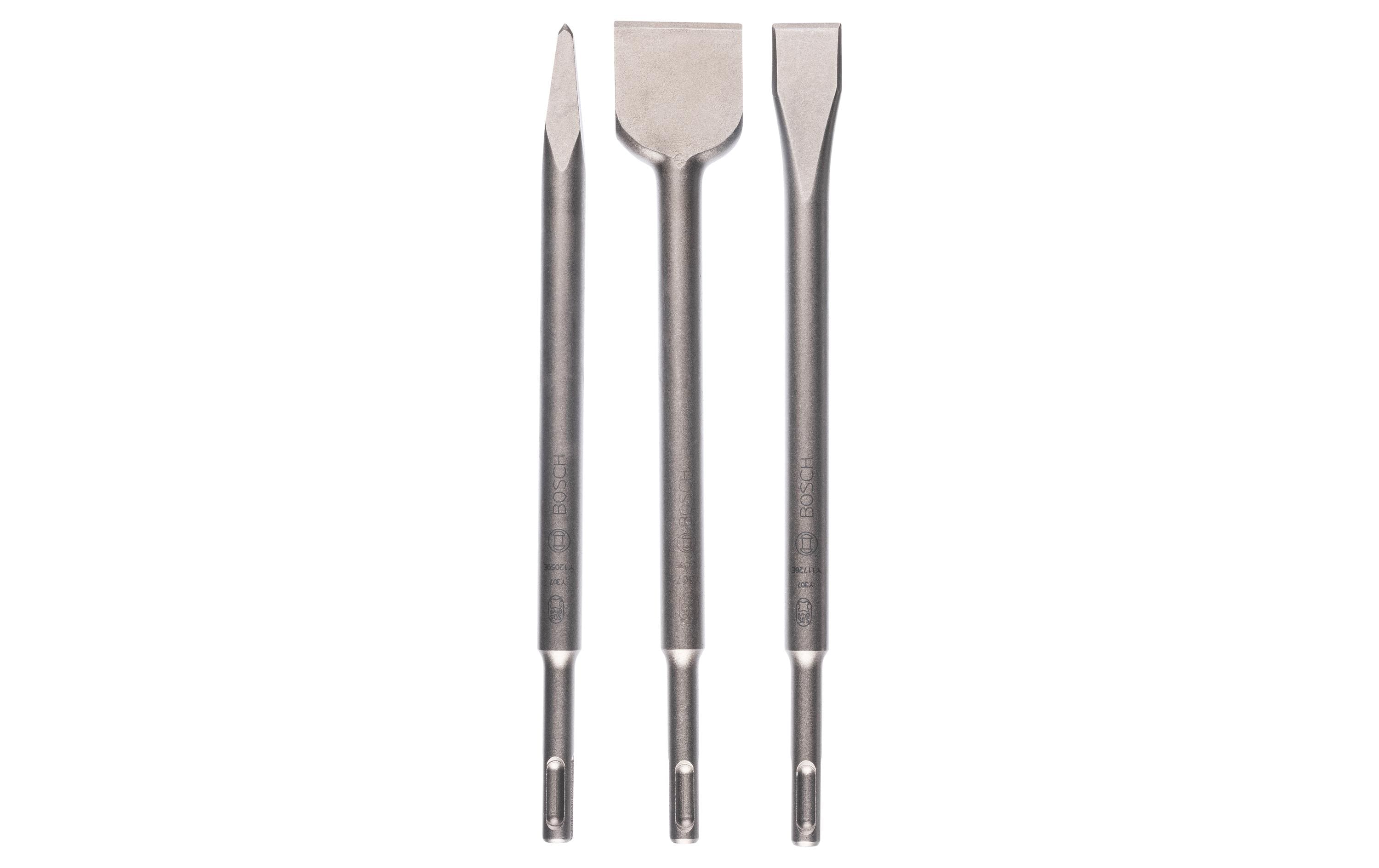 Bosch Meissel-Set SDS plus, 3-teilig