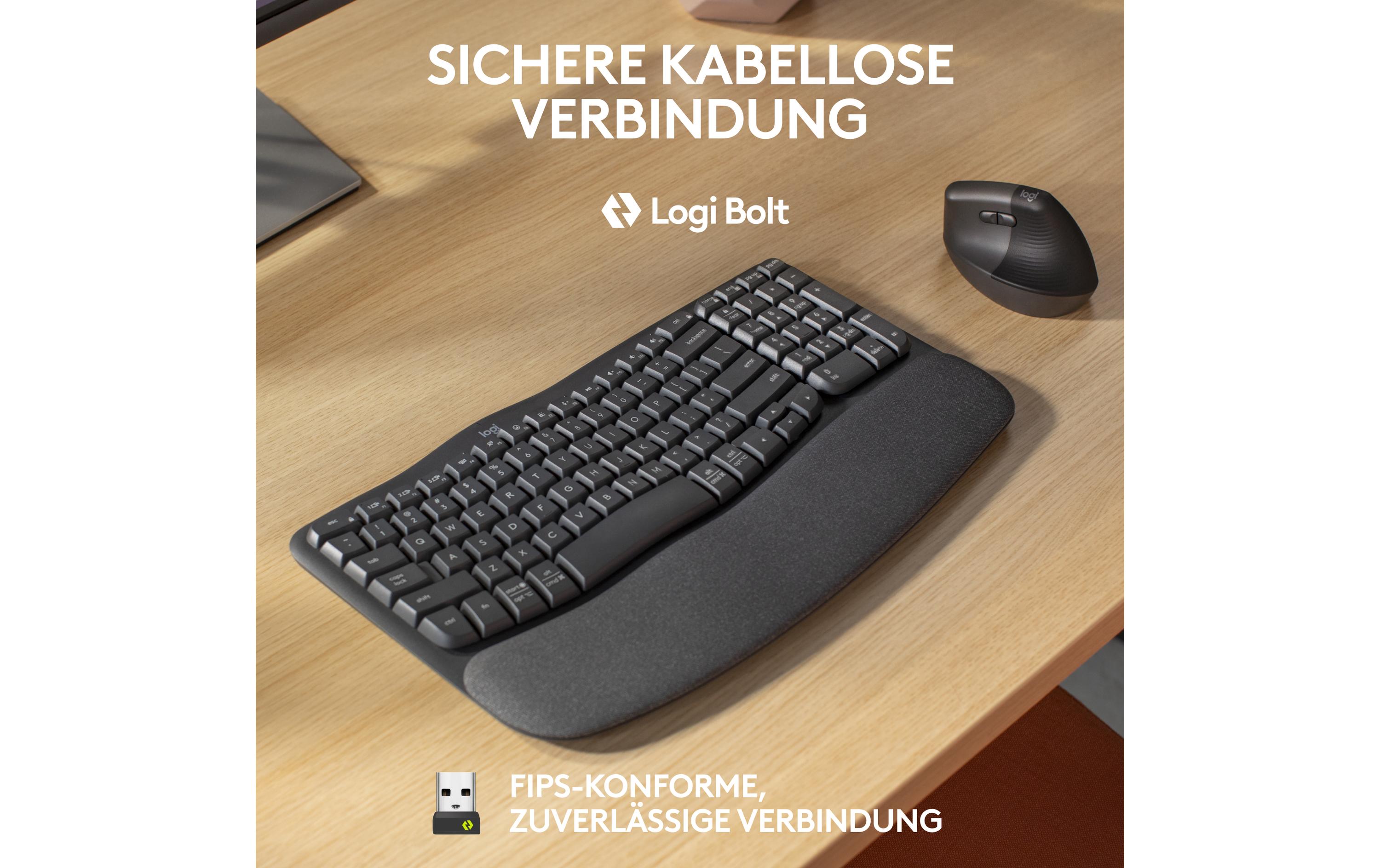 Logitech Tastatur Wave Keys for Business