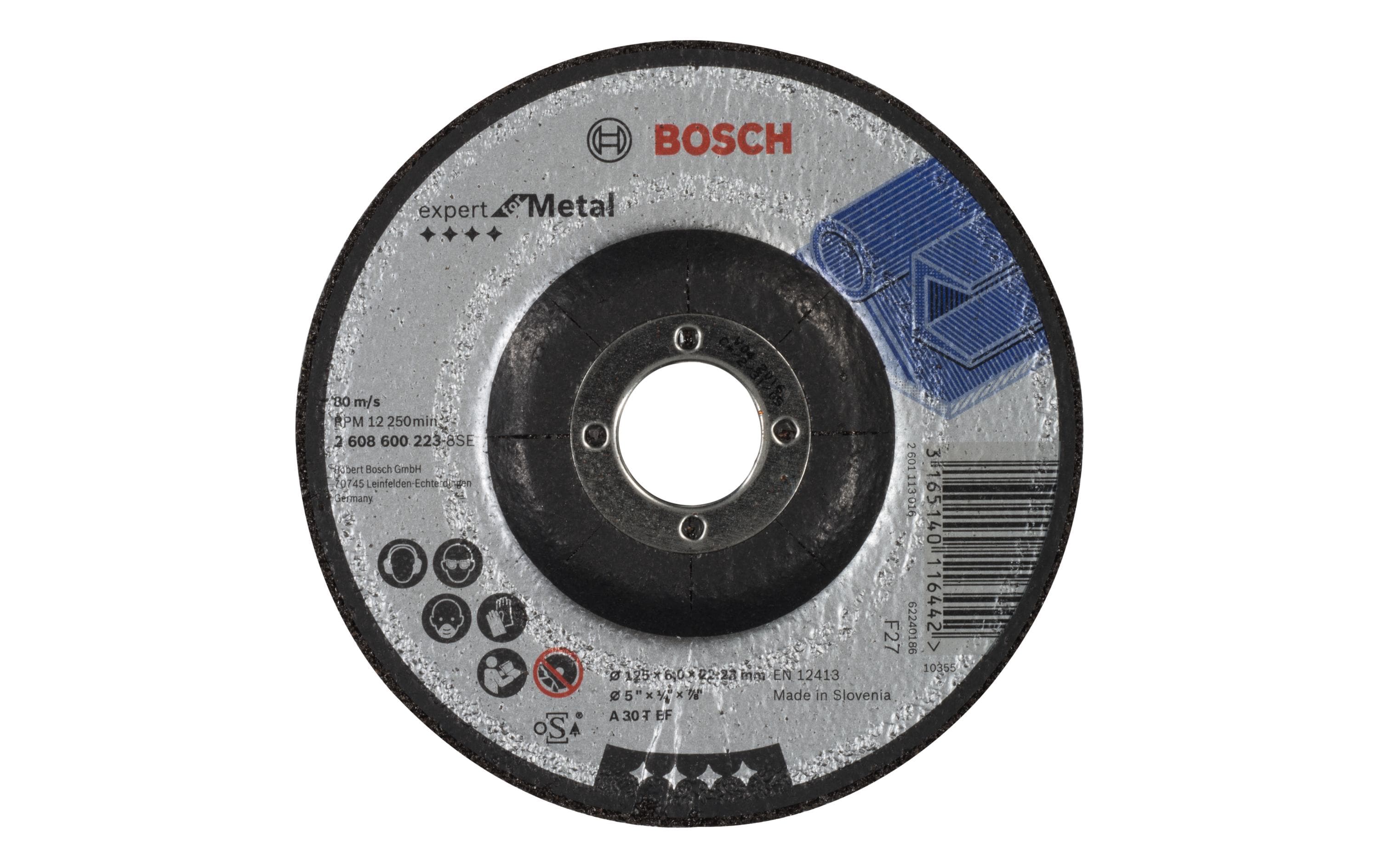 Bosch Professional Schruppscheibe gekröpft Expert for Metal, 125 mm