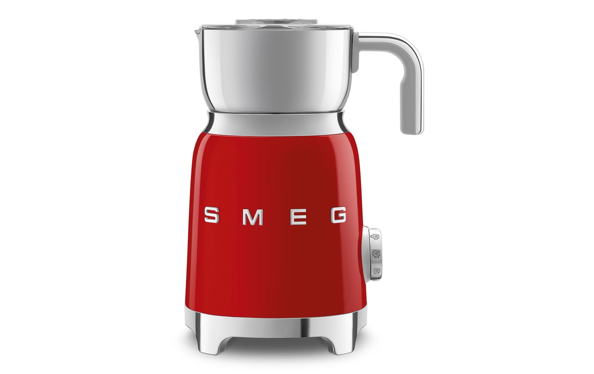 SMEG Milchschäumer 50's Style MFF01RDEU Rot