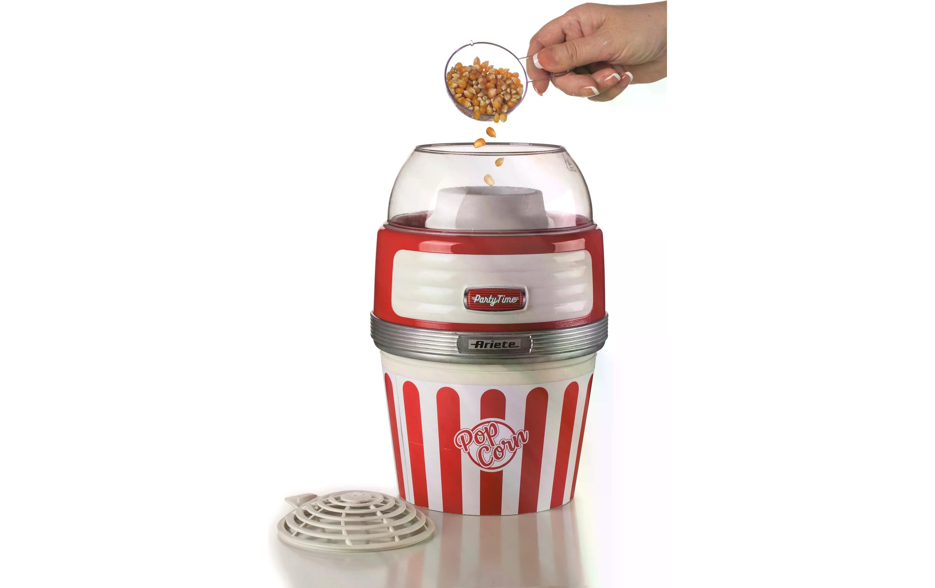 Ariete Popcorn Maschine Party Time ARI-2957-RD Rot/Weiss