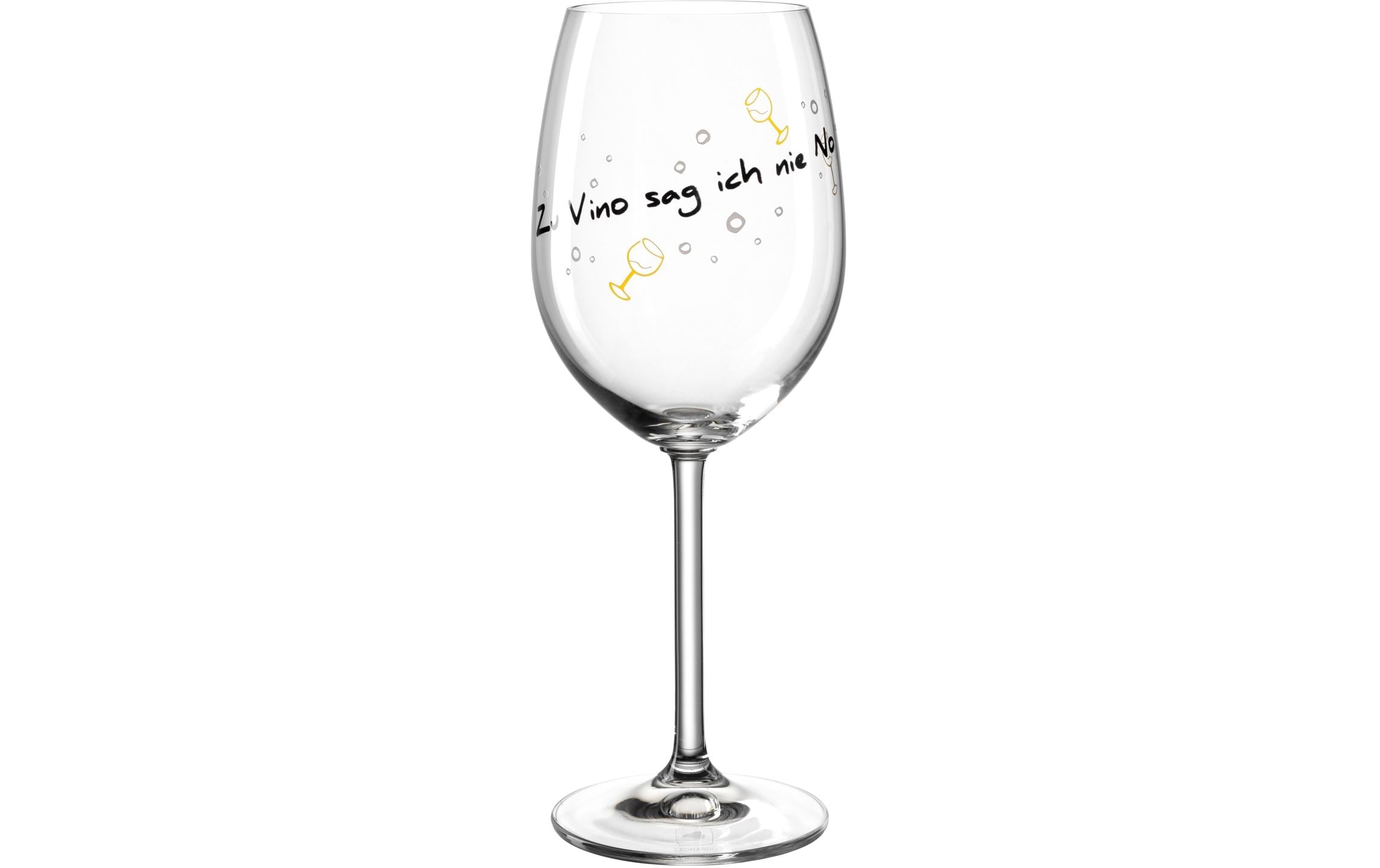 Leonardo Rotweinglas Presente «Zu Vino sag ich nie No» 460 ml