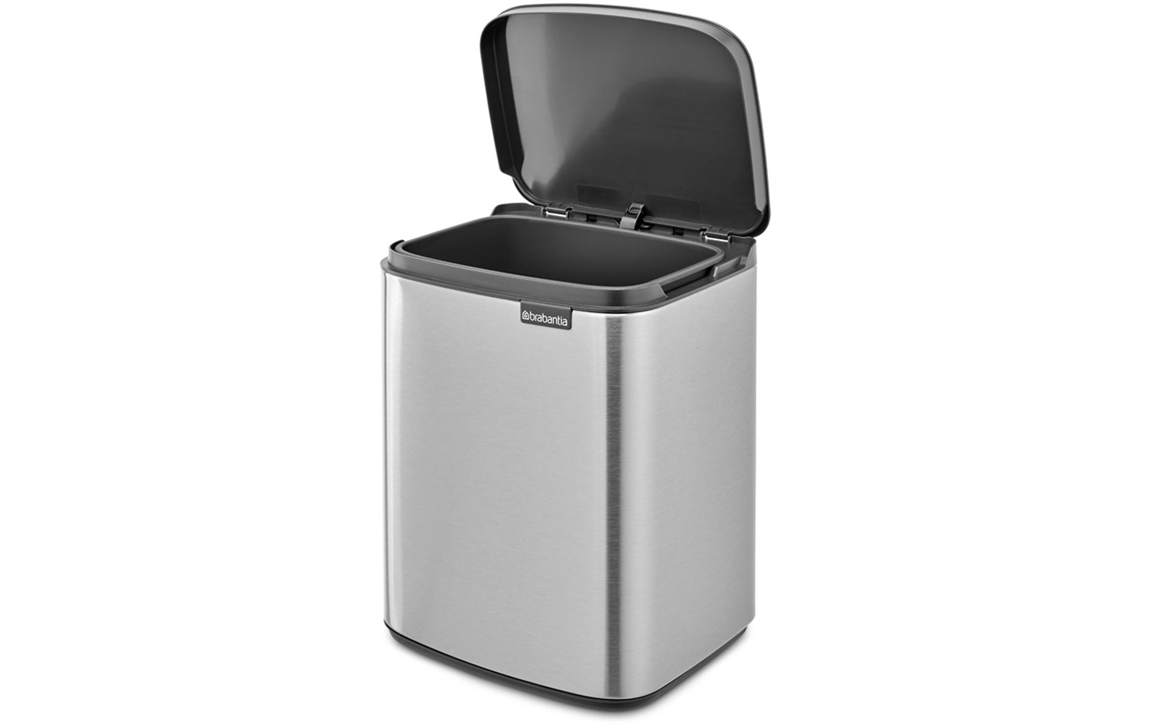 Brabantia Kosmetikeimer Bo Waste Bin 7 l, Silber matt