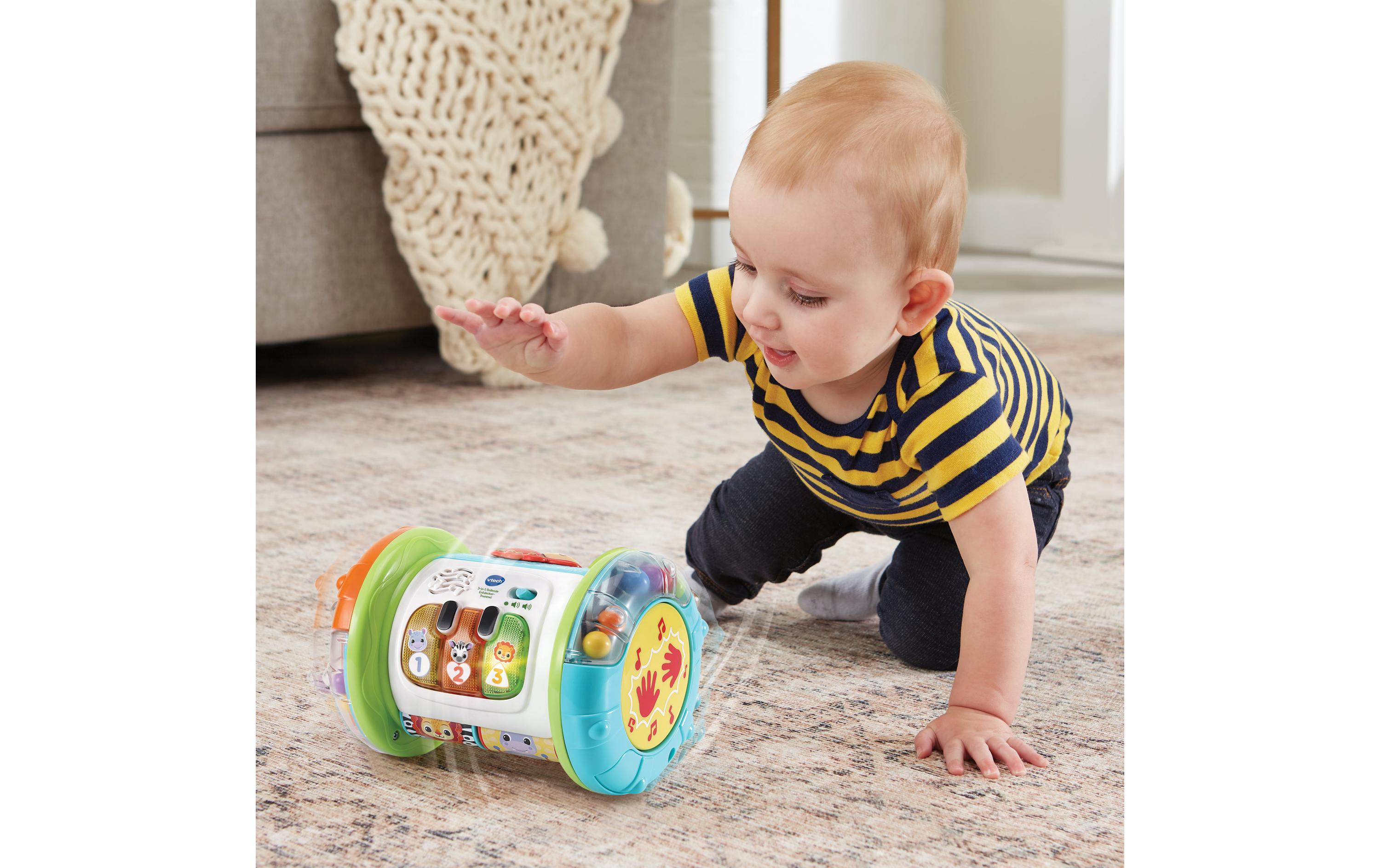 Vtech 3-in-1 Rollende Entdecker-Trommel -DE-