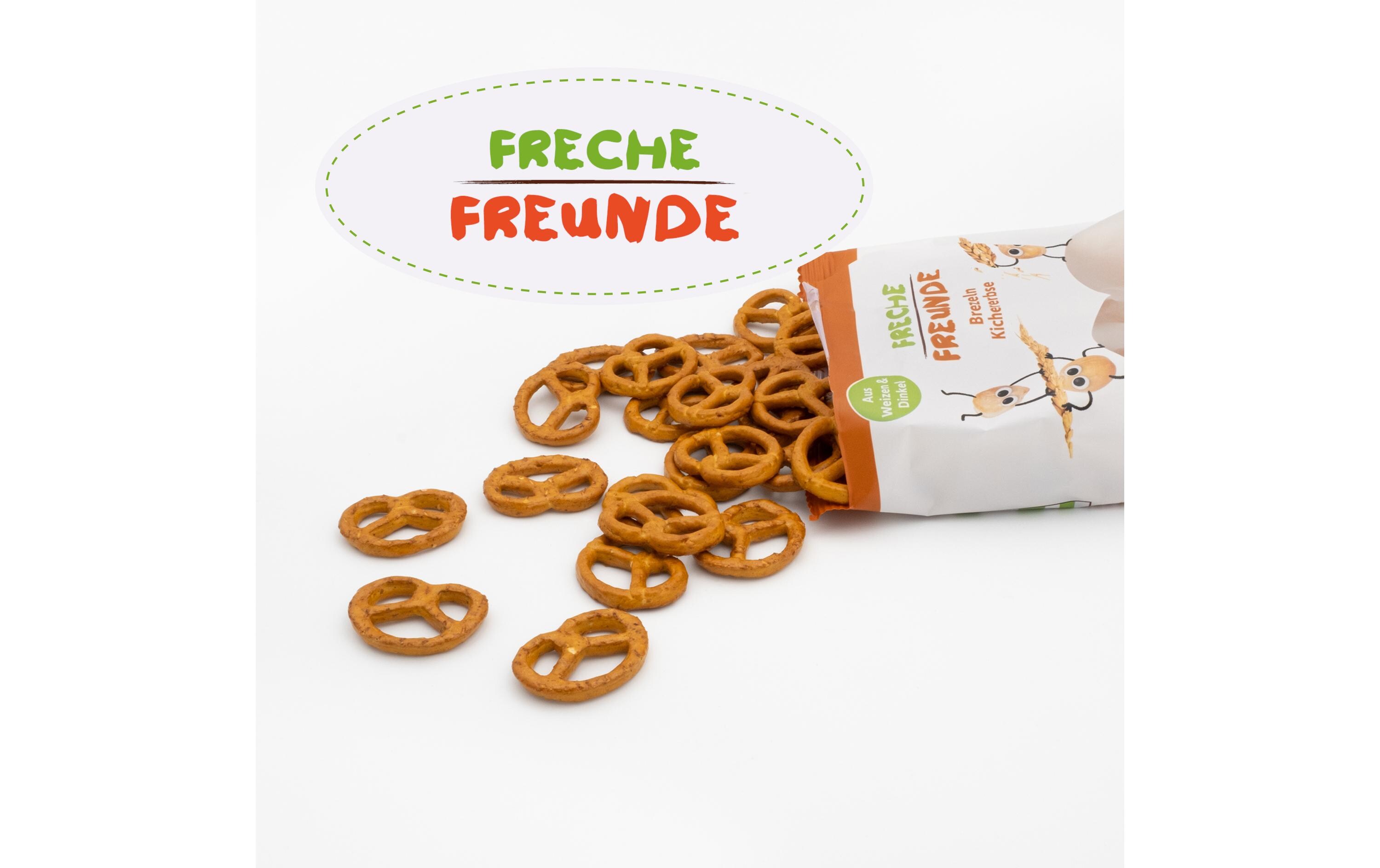 Freche Freunde Knabberspass Brezeln Kichererbsen 75 g