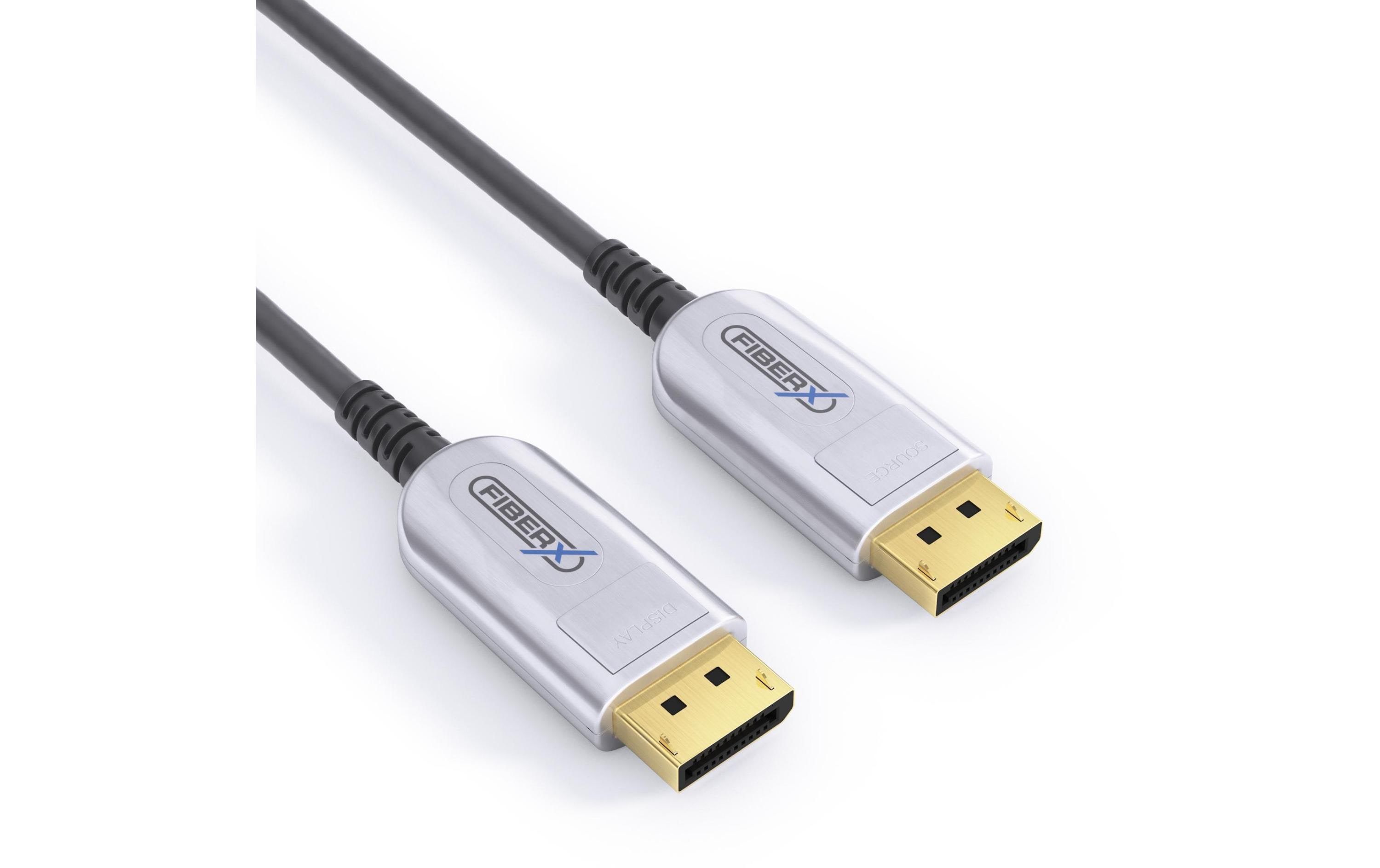 FiberX Kabel DisplayPort – DisplayPort 70 m