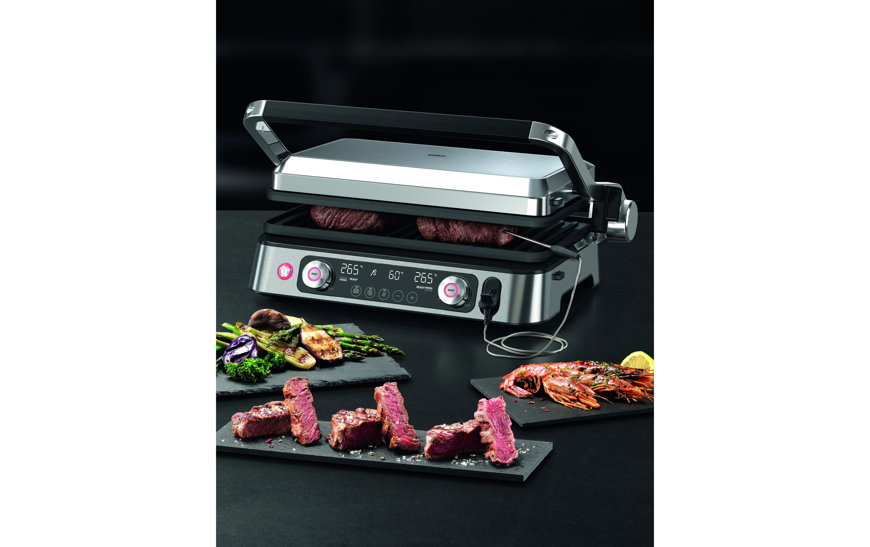 Braun Kontaktgrill CG 9160 Multigrill 9 Pro 2200 W