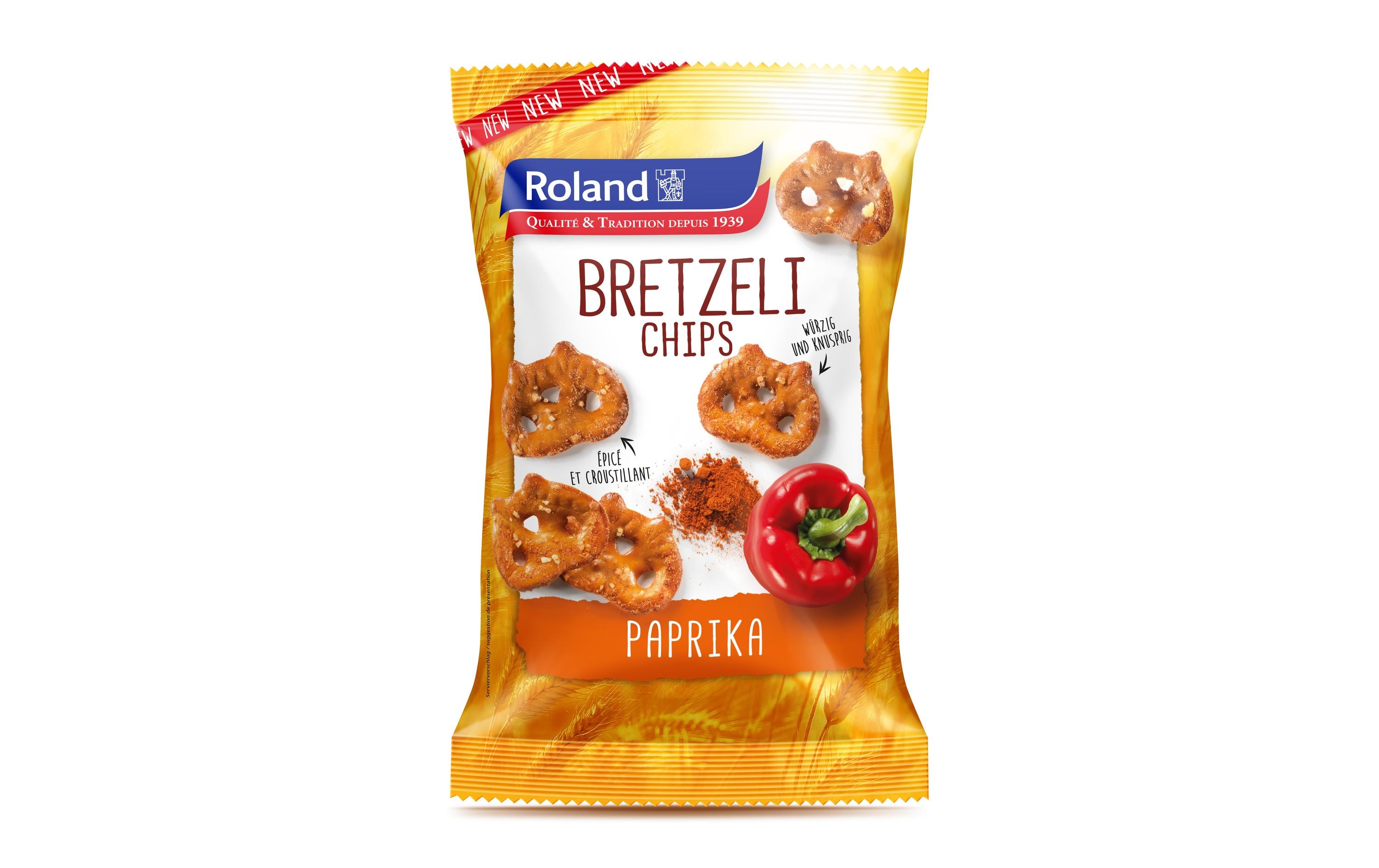 Roland Snacks Bretzeli Chips Paprika 180 g